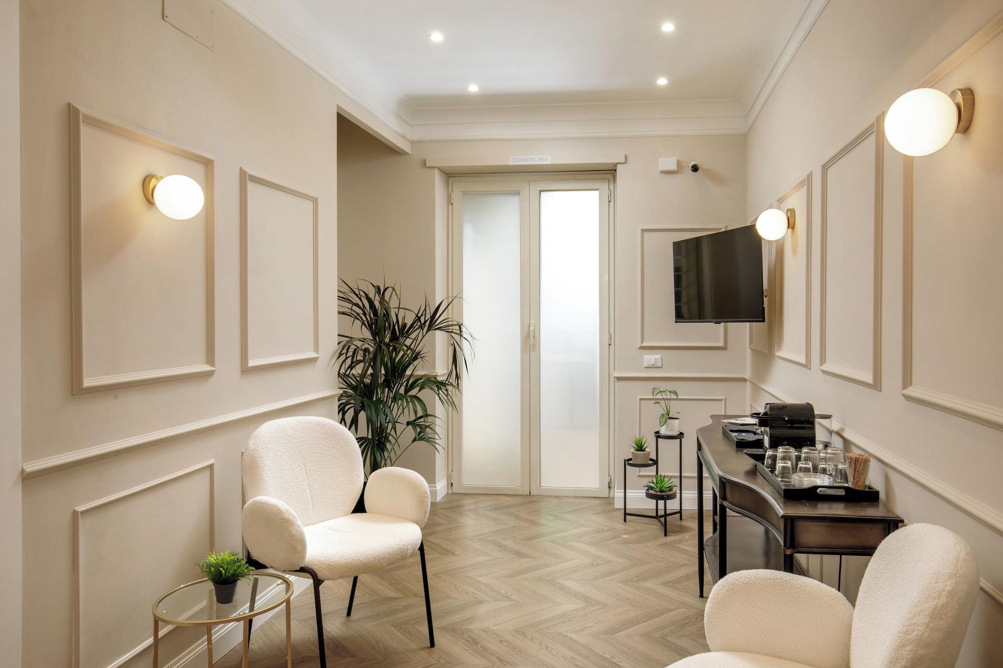 Vista Lobby La Locanda di Piazza del Popolo