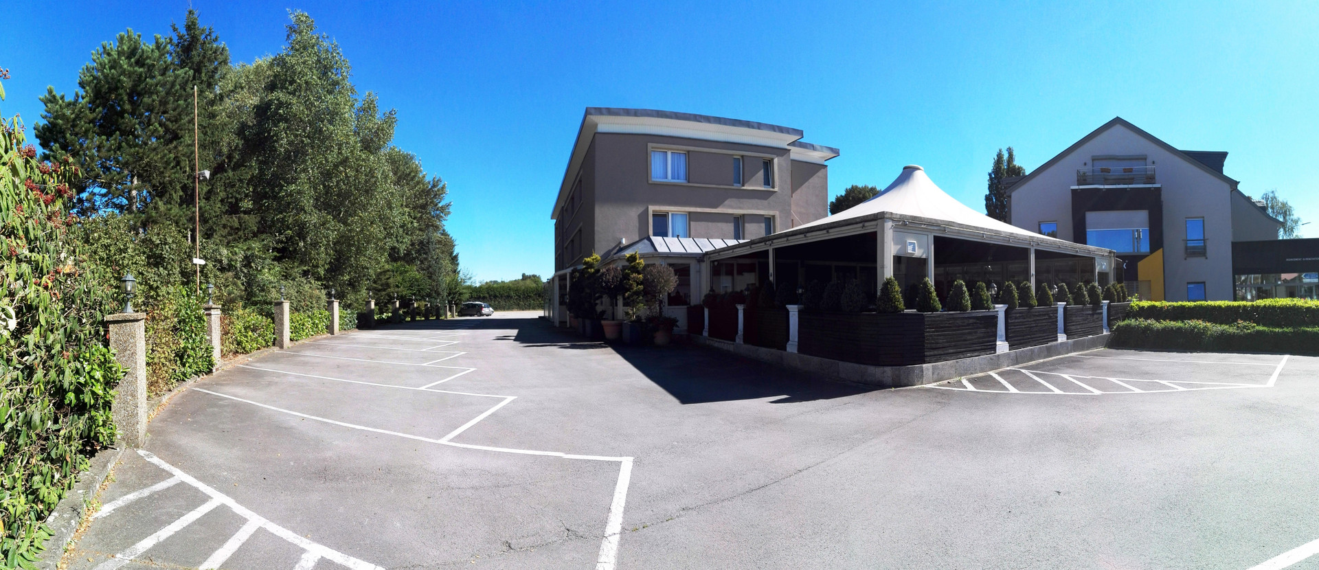 Vista Exterior BIVIUS Hotel Restaurant Luxembourg