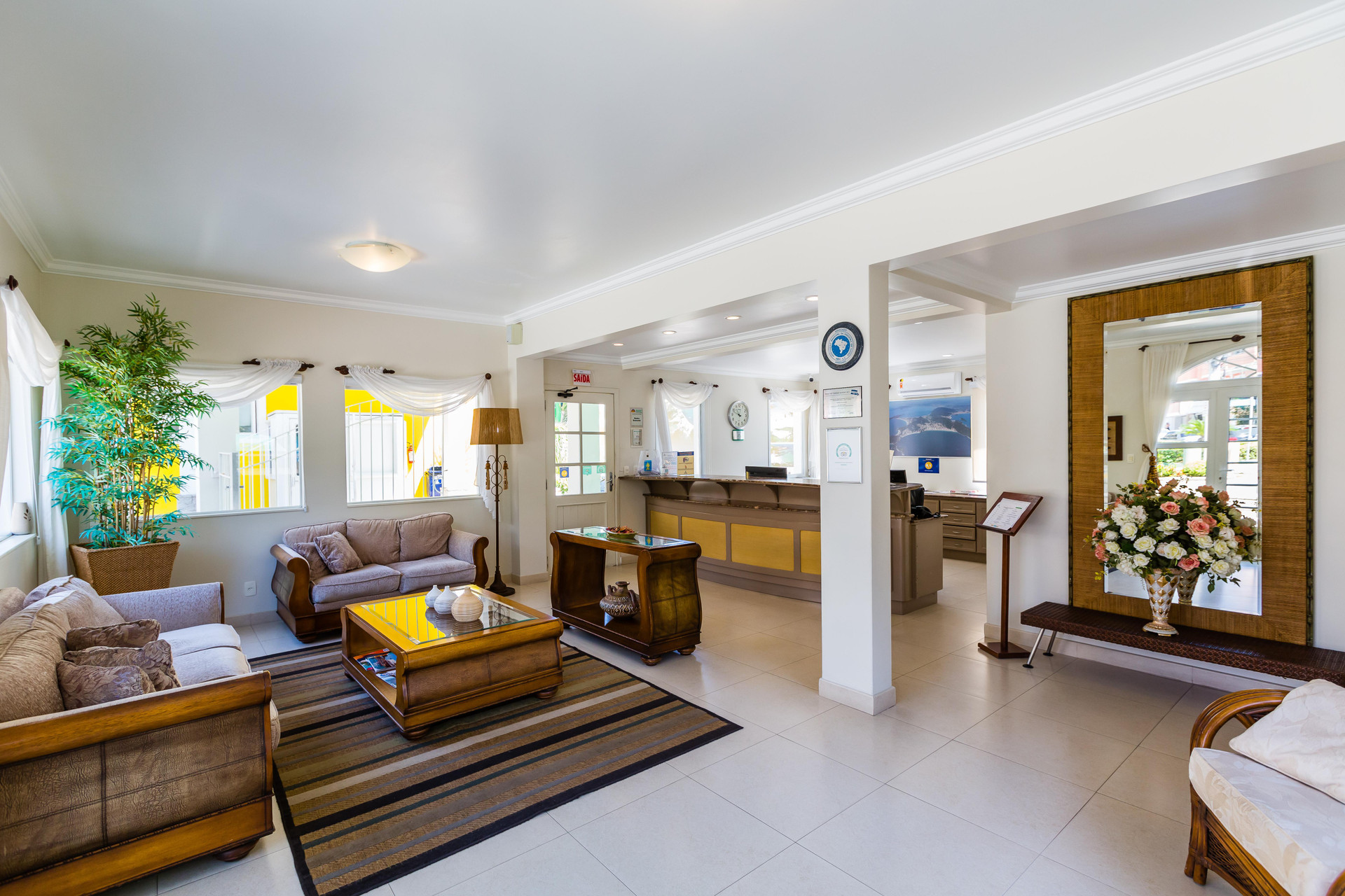 Vista Lobby Hotel Vila do Farol