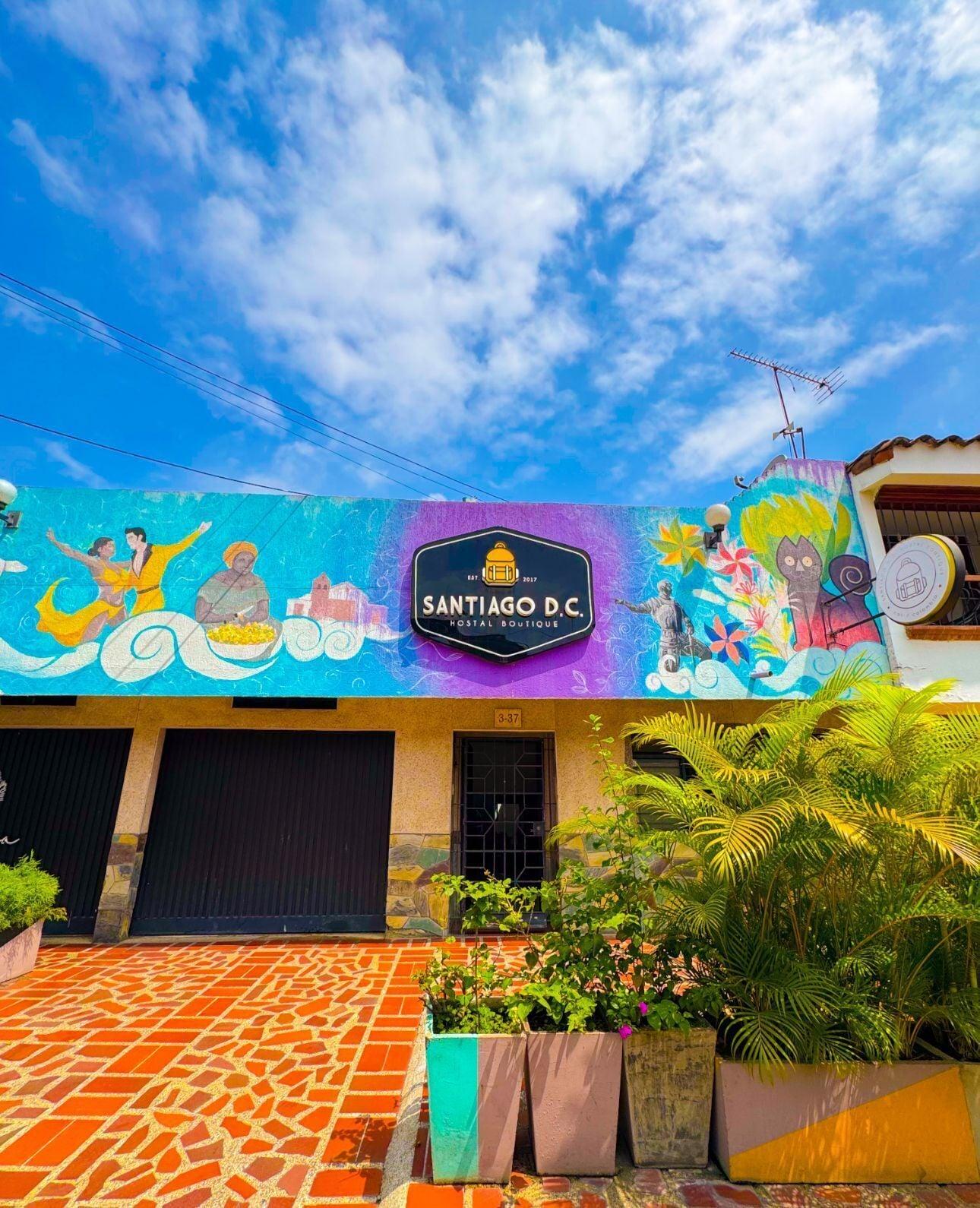 Vista Exterior Santiago DC - Hostel