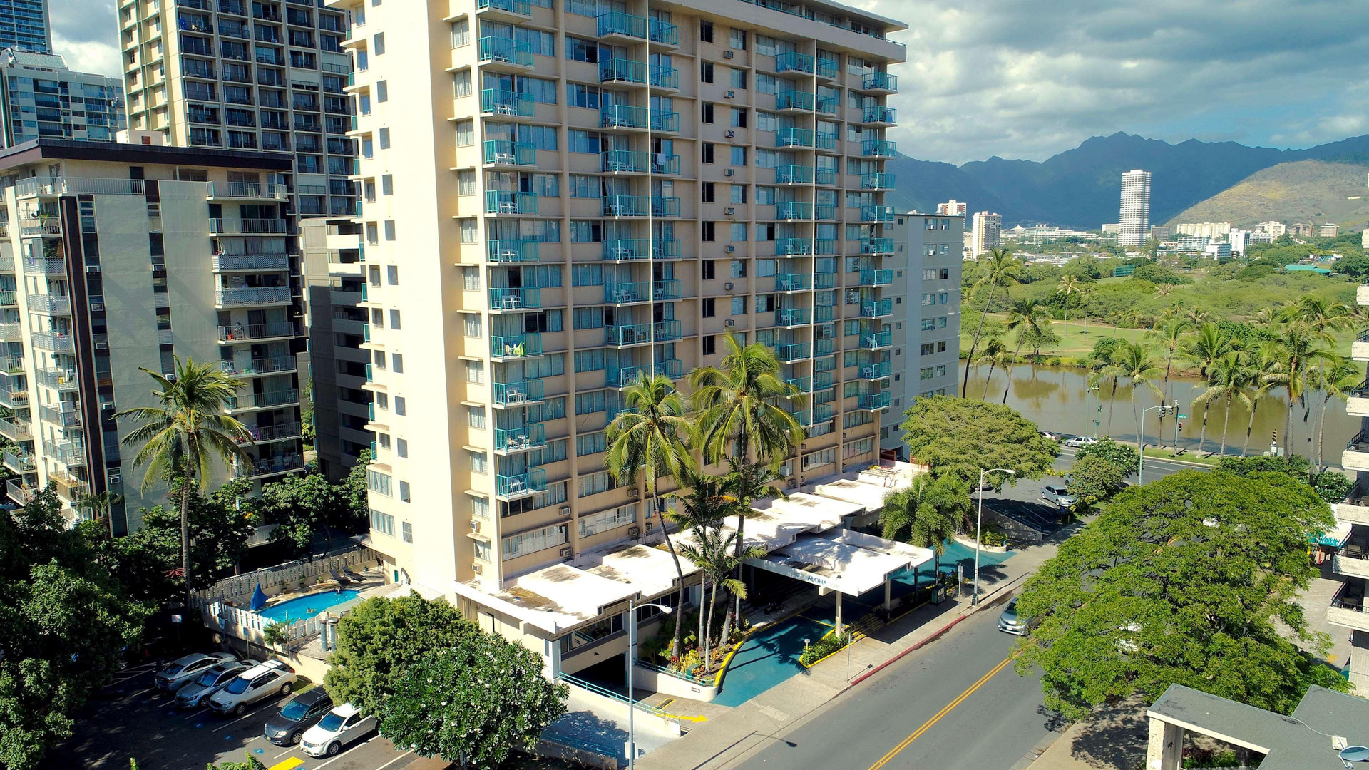 Vista Exterior Aqua Aloha Surf Waikiki