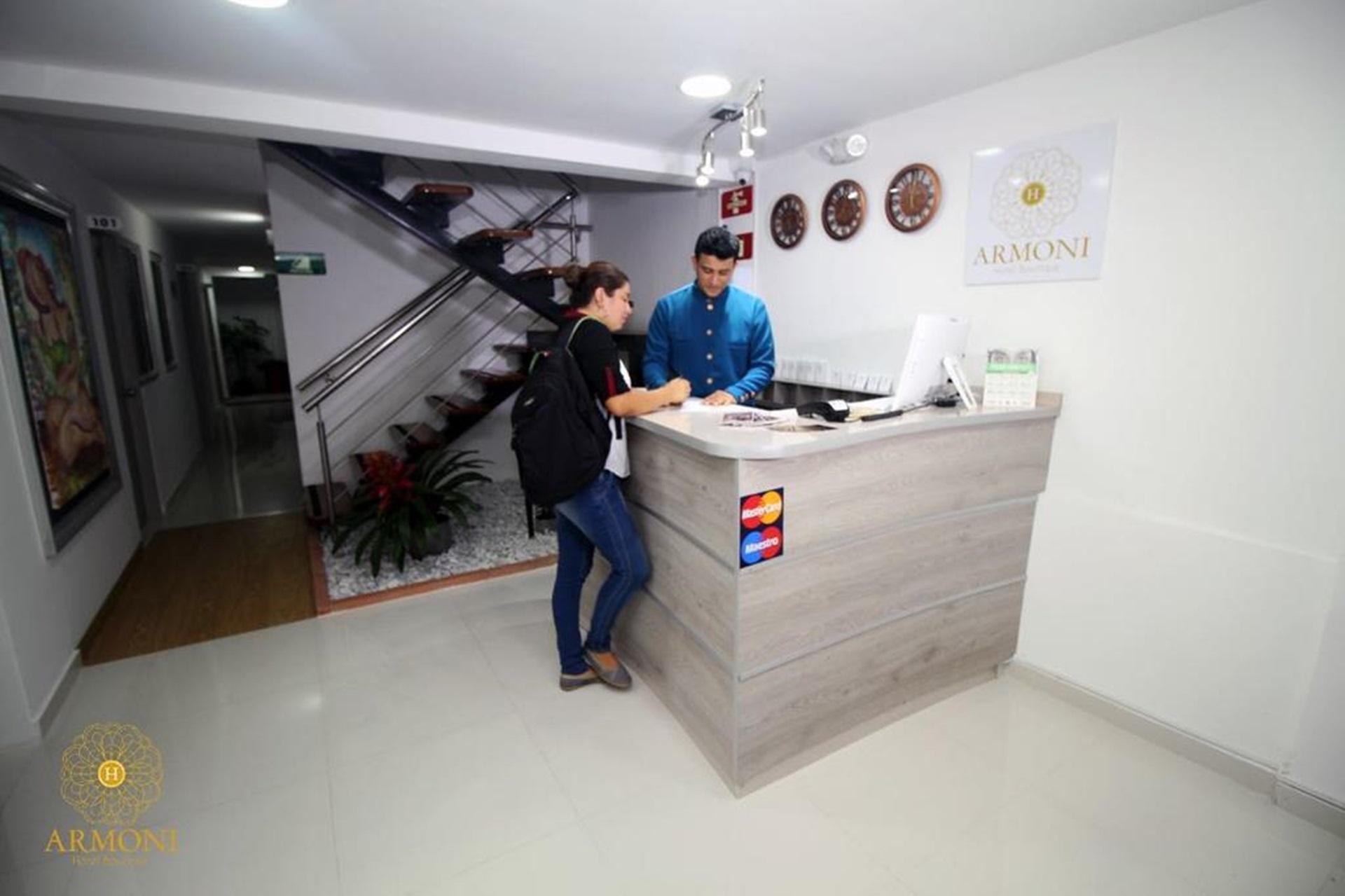 Comodidades del Alojamiento Armoni Hotel Boutique