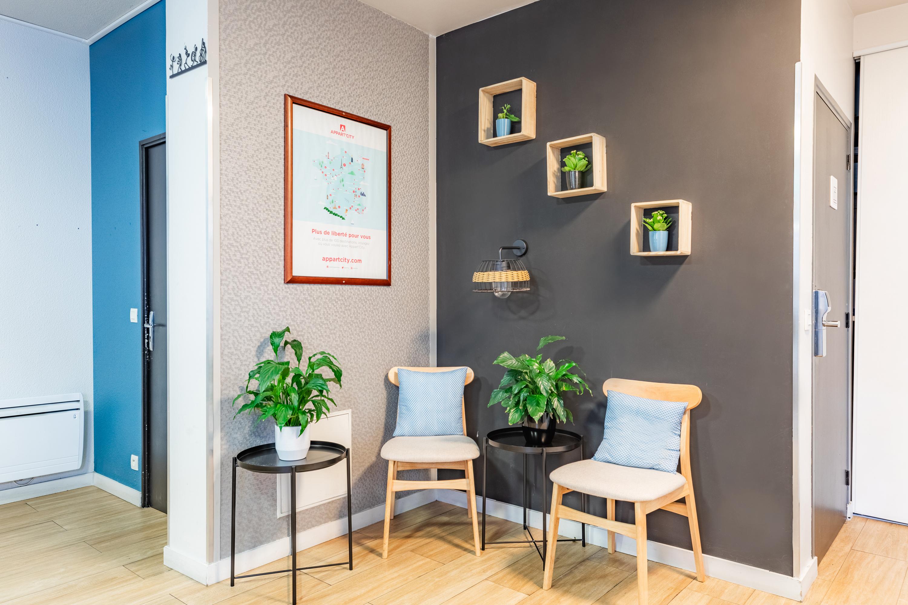 Vista Lobby Appart'City Classic Paris La Villette