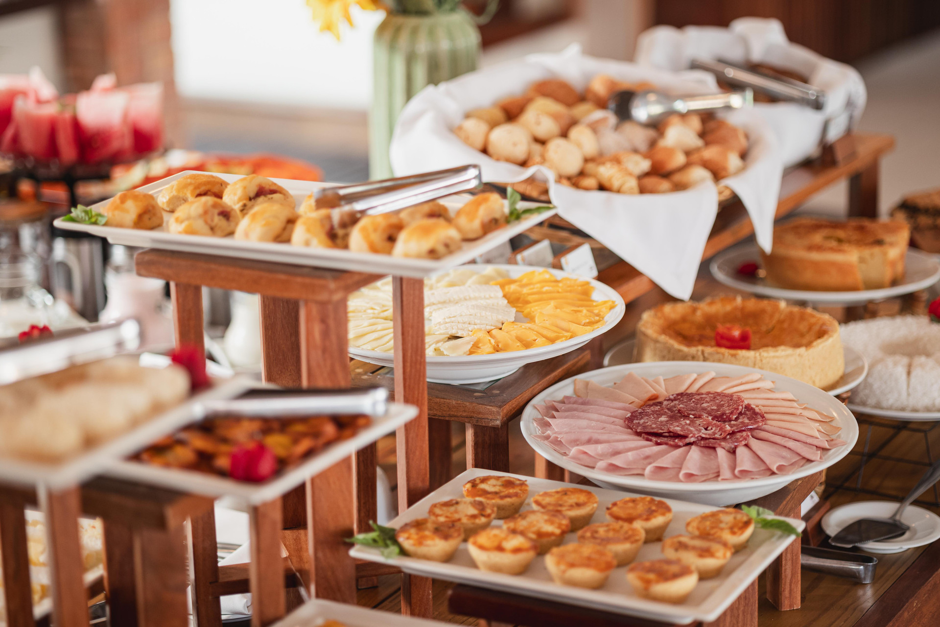 Área de desayuno Sobrado da Vila Hotel