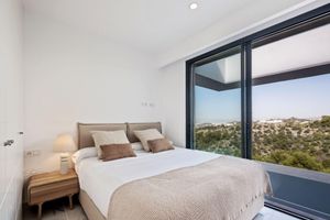 Alquiler Vacacional - Villas Pinares de San Antón, Saltwater pool, Sea, City, Mountain Views