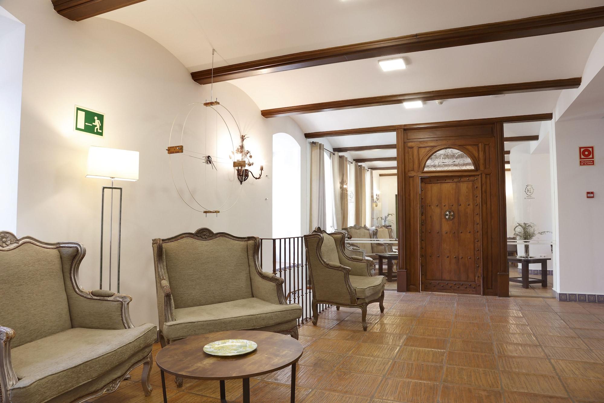 Vista Lobby Hotel El Carmen