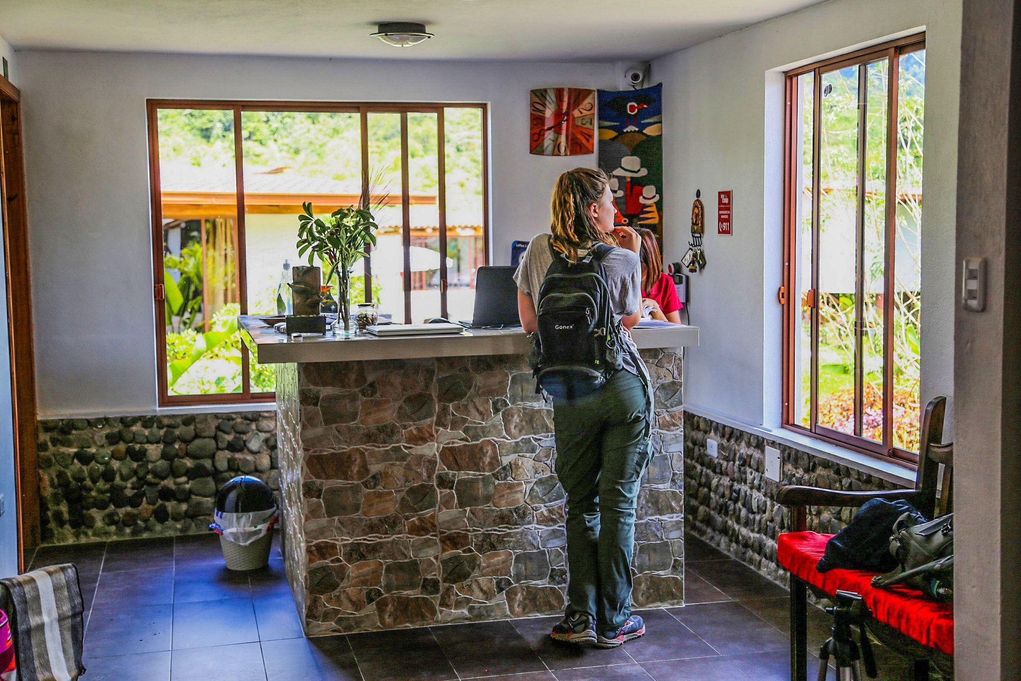 Vista Lobby Coffee Lodge Cristal Glamping & Spa