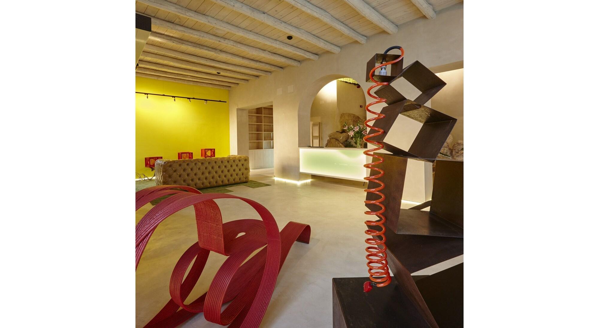 Vista Lobby Hotel Restaurante Galeria Essentia