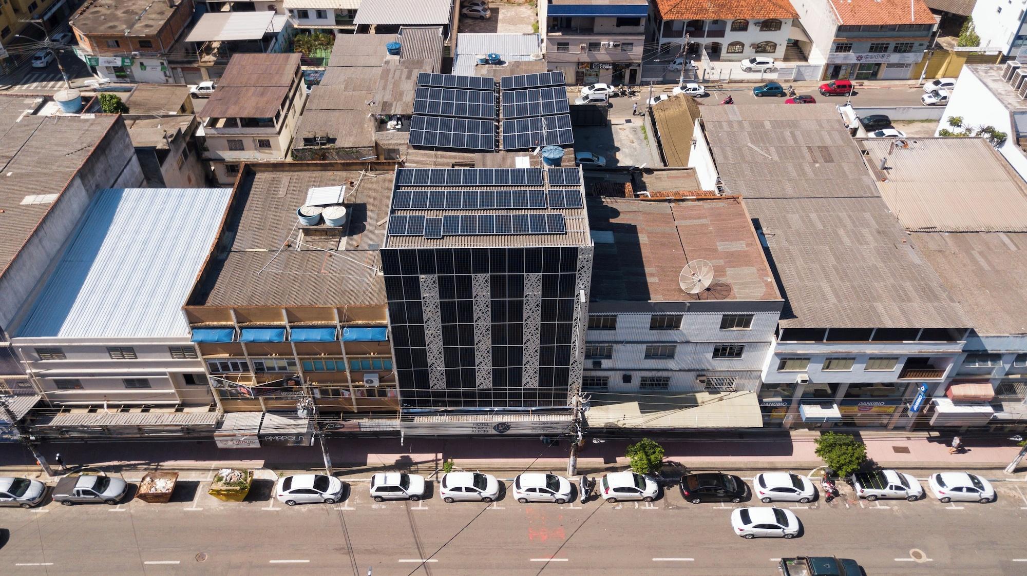 Vista Exterior Hotel Pouso Alegre