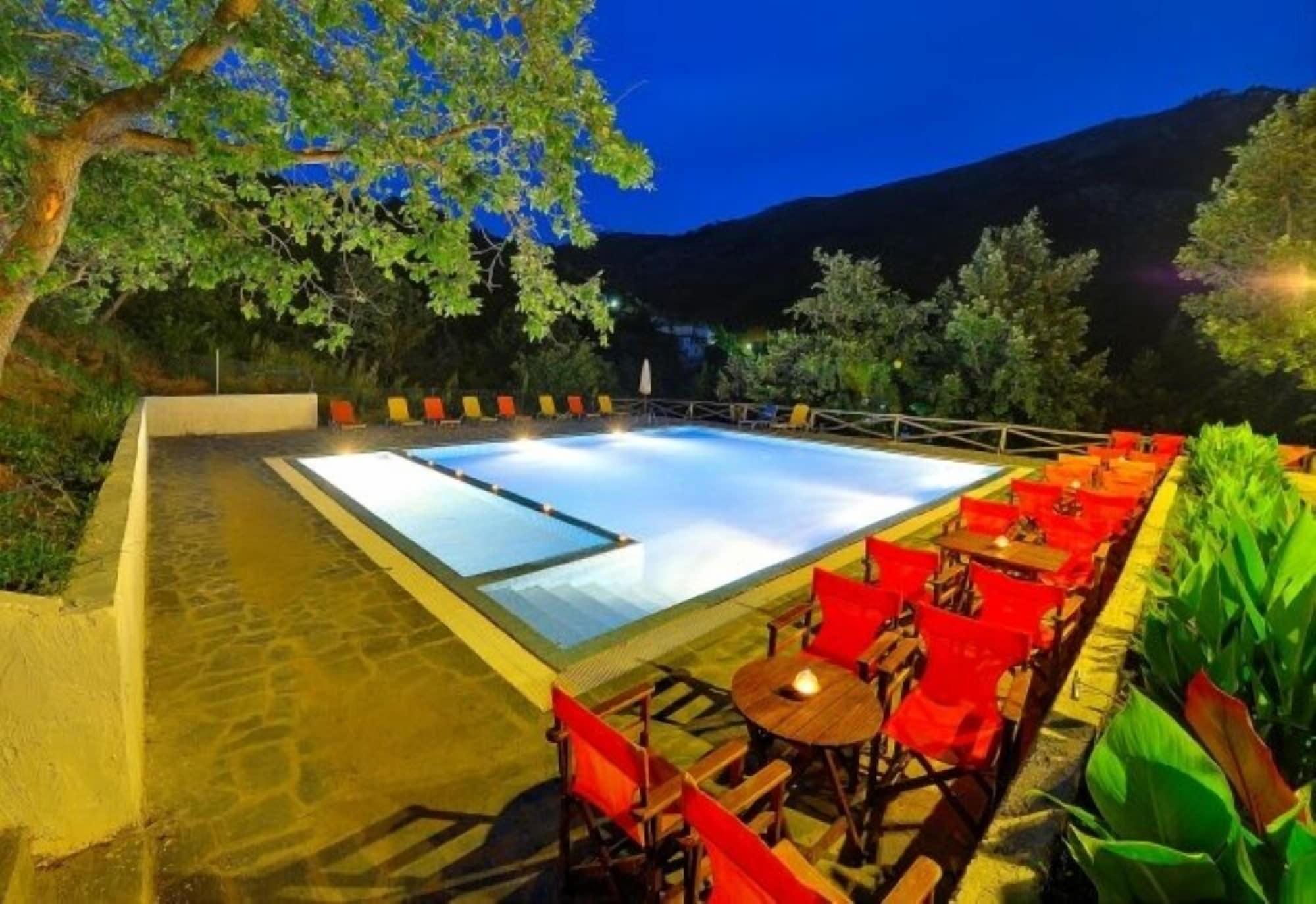 Varios Hotel pool bar Tsigoura