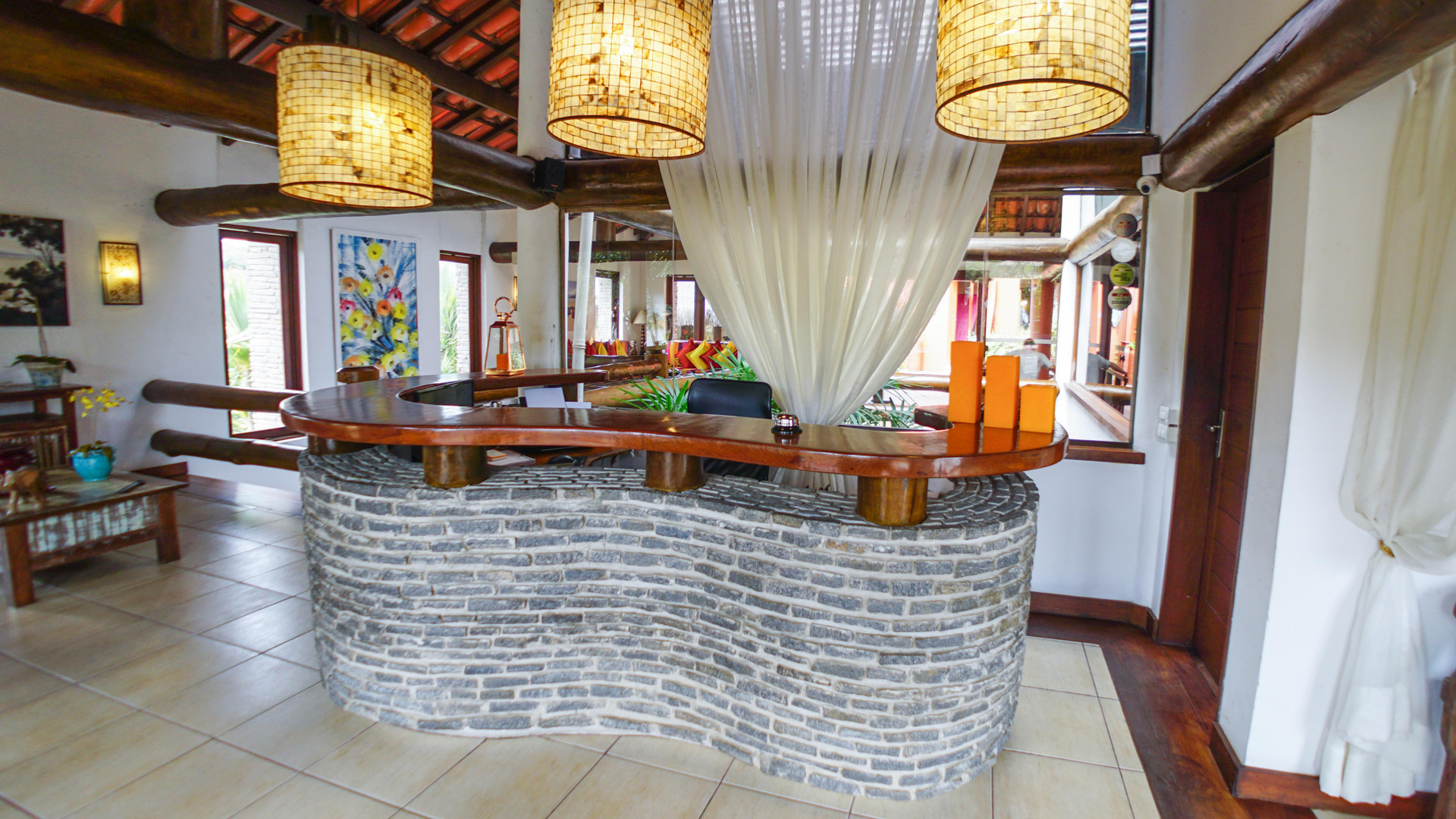Vista Lobby Azeda Boutique Hotel