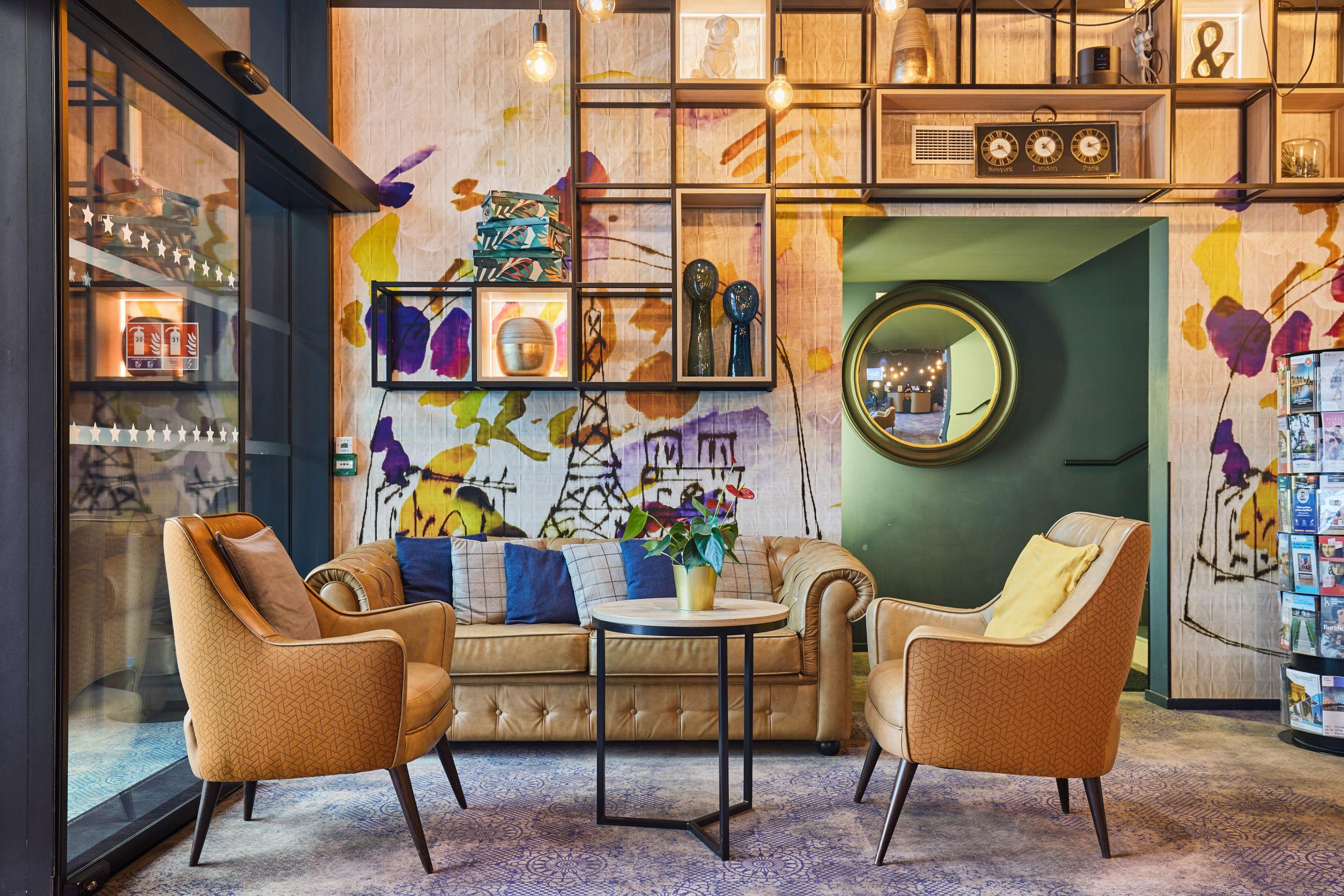 Vista Lobby Appart Hotel Odalys City Paris XVII