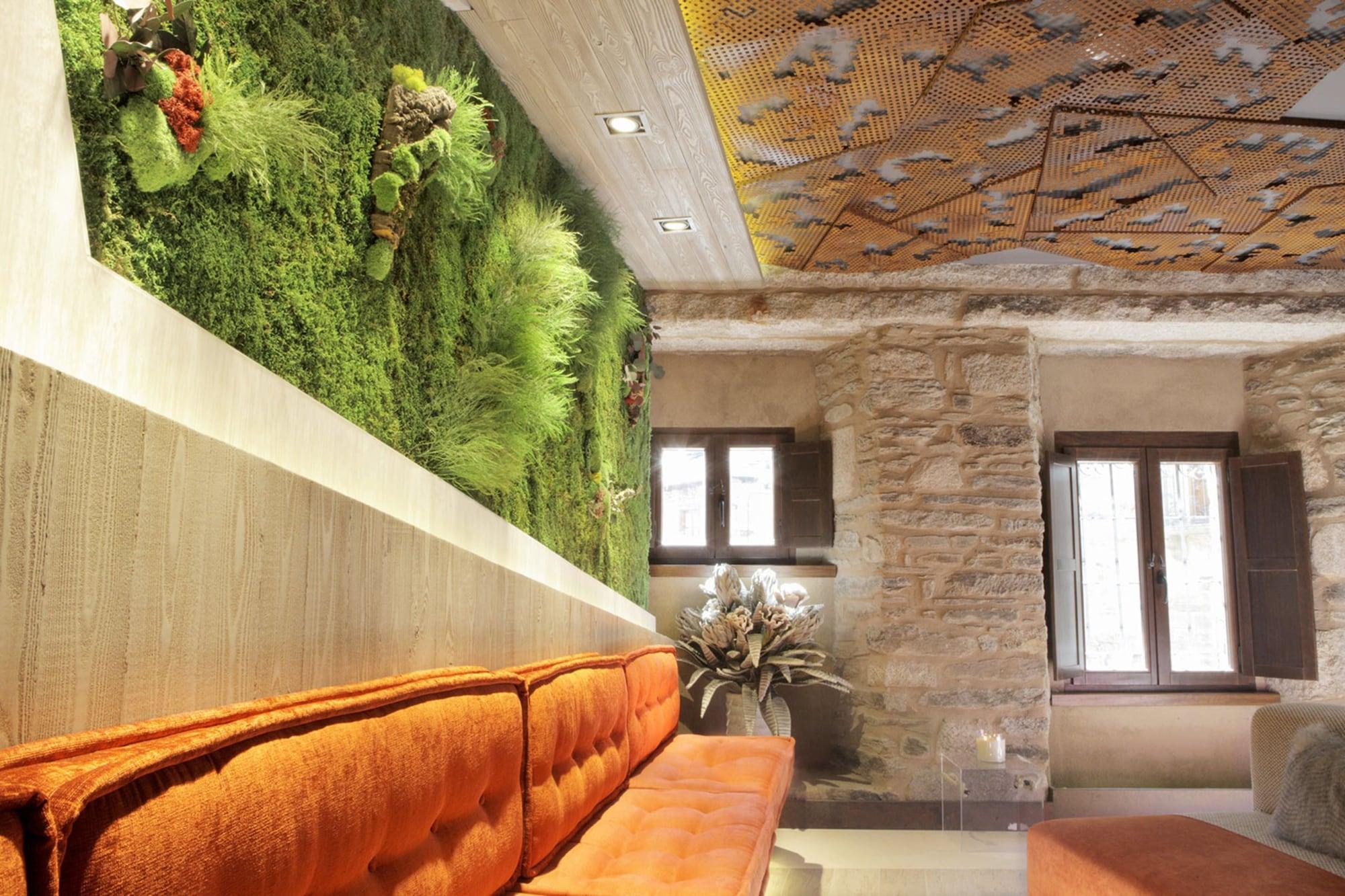Vista Lobby Hotel Las Treixas