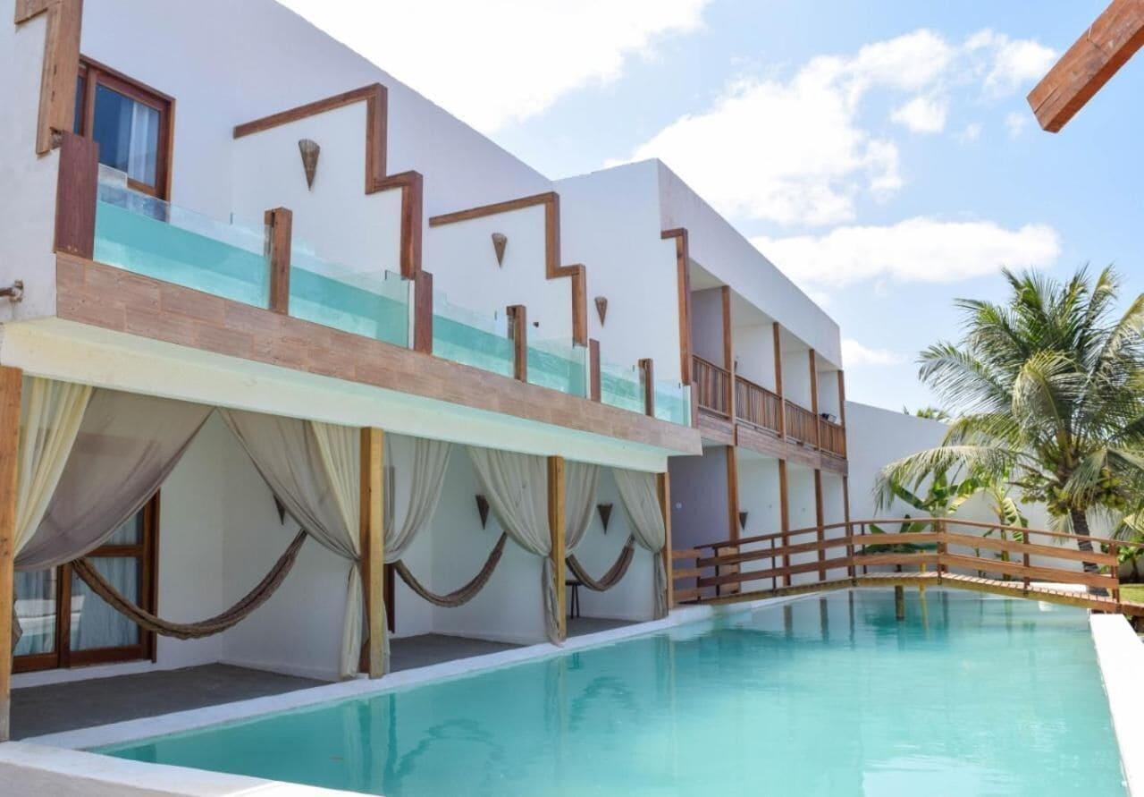 Vista Piscina Pousada Village Sonhos Camocim