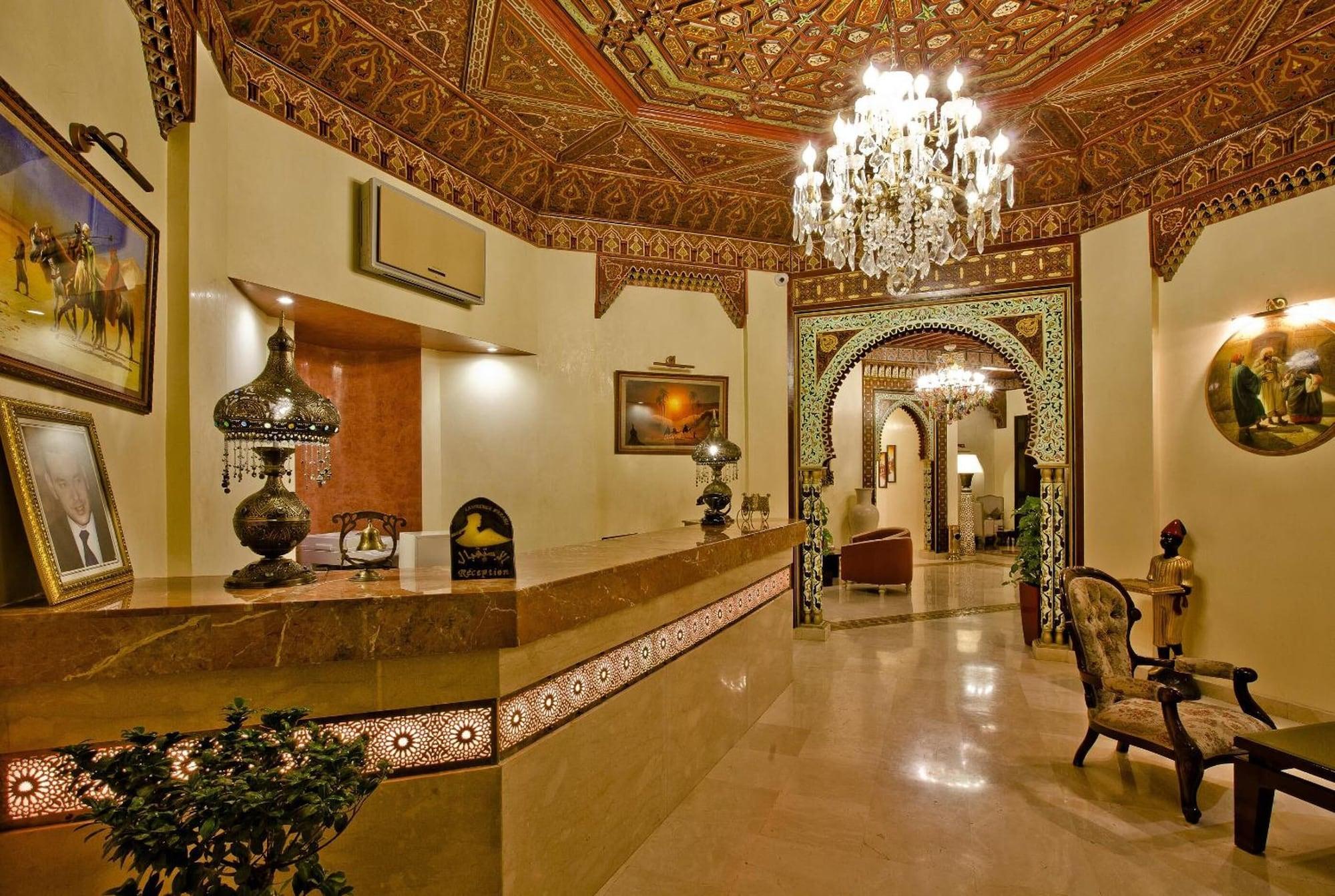 Vista Lobby Hotel Lawrence d'Arabie