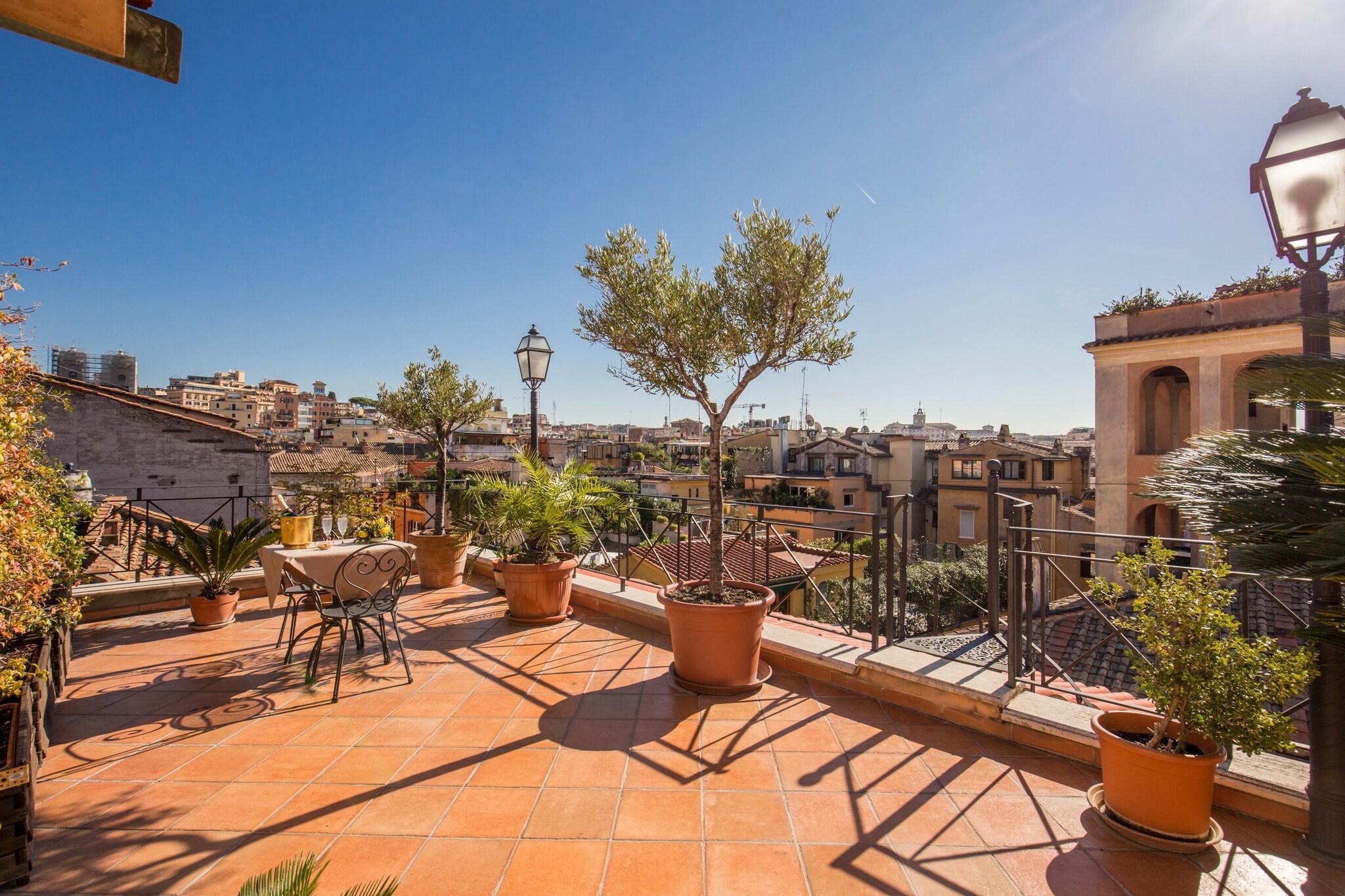 Vista Exterior Hotel La Lumiere di Piazza di Spagna