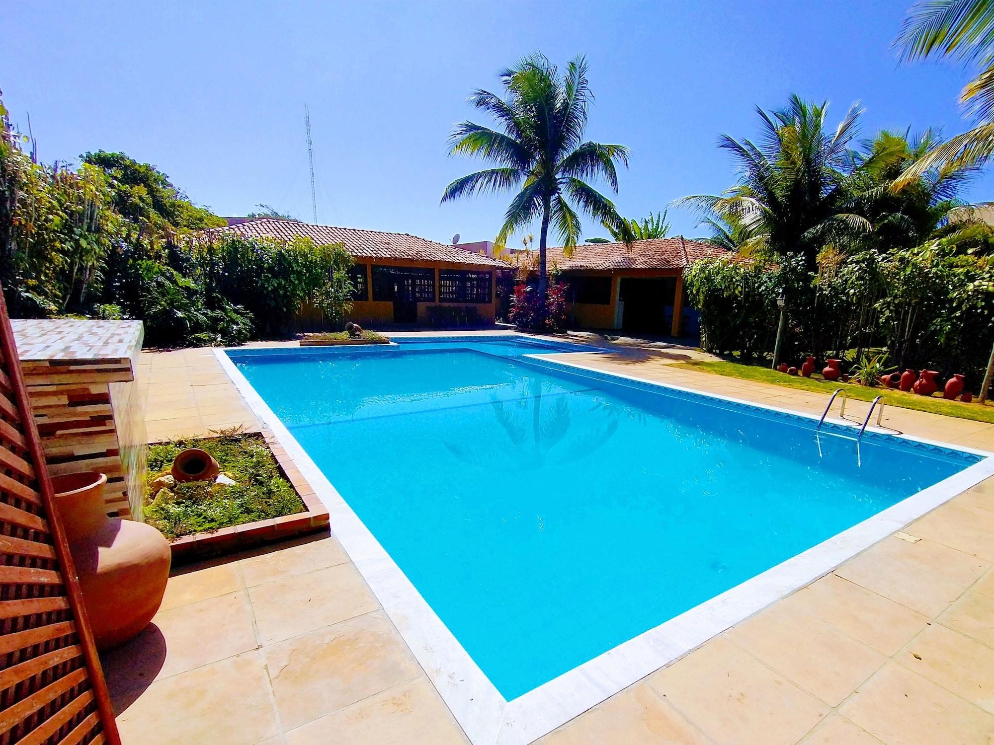 Vista Piscina Pousada Verdes Mares
