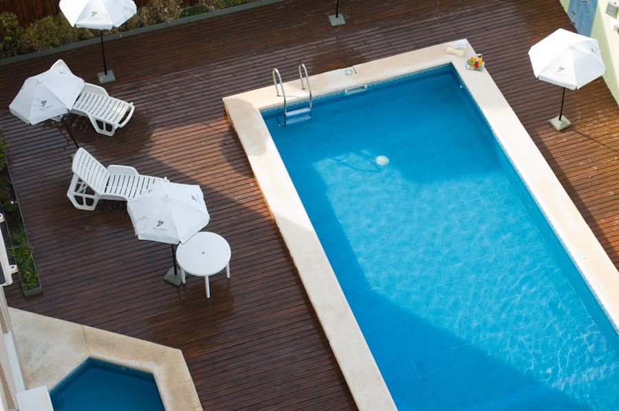 Vista Piscina Villa Gesell Spa & Resort Hotel