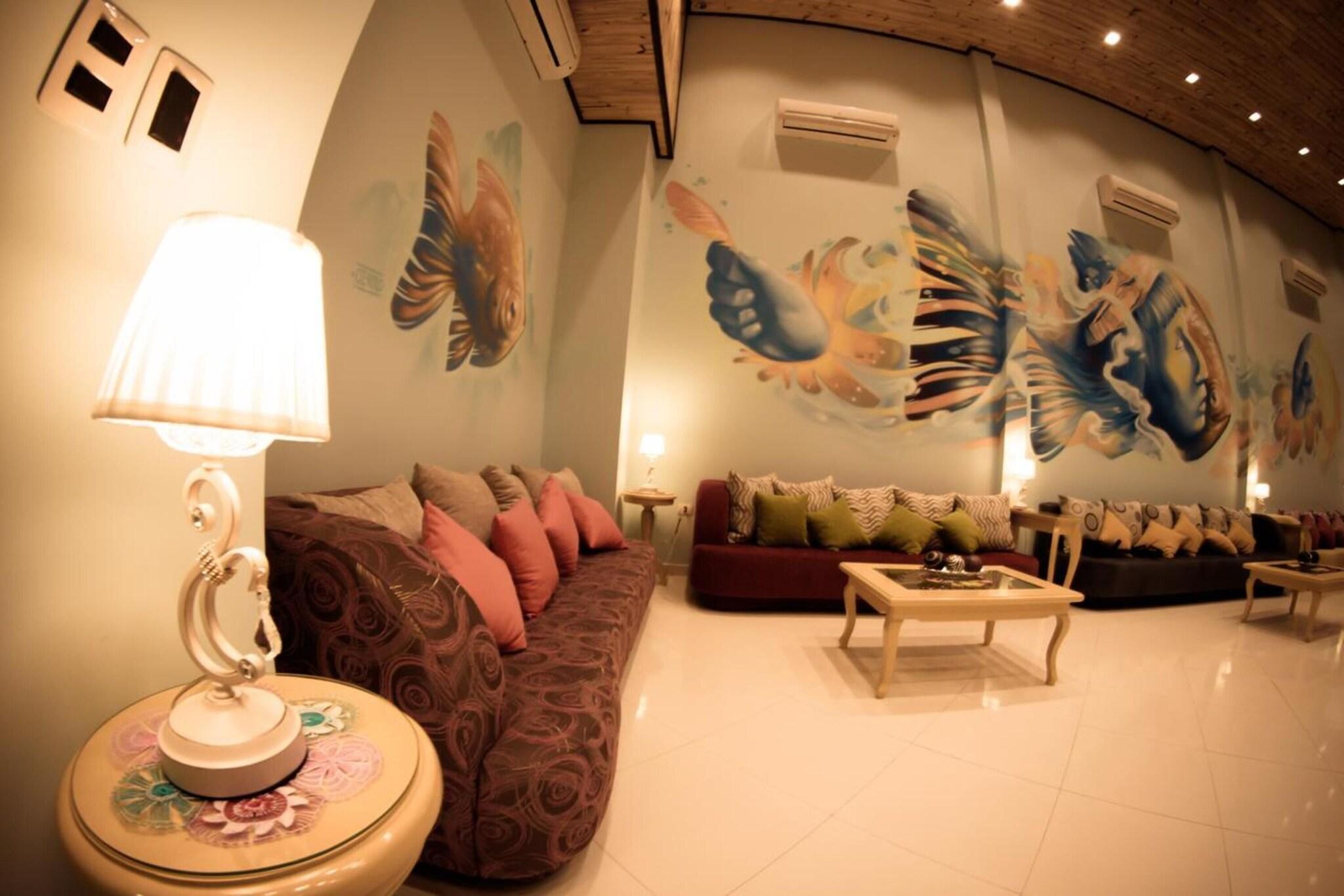 Vista Lobby Marambaia Hotel