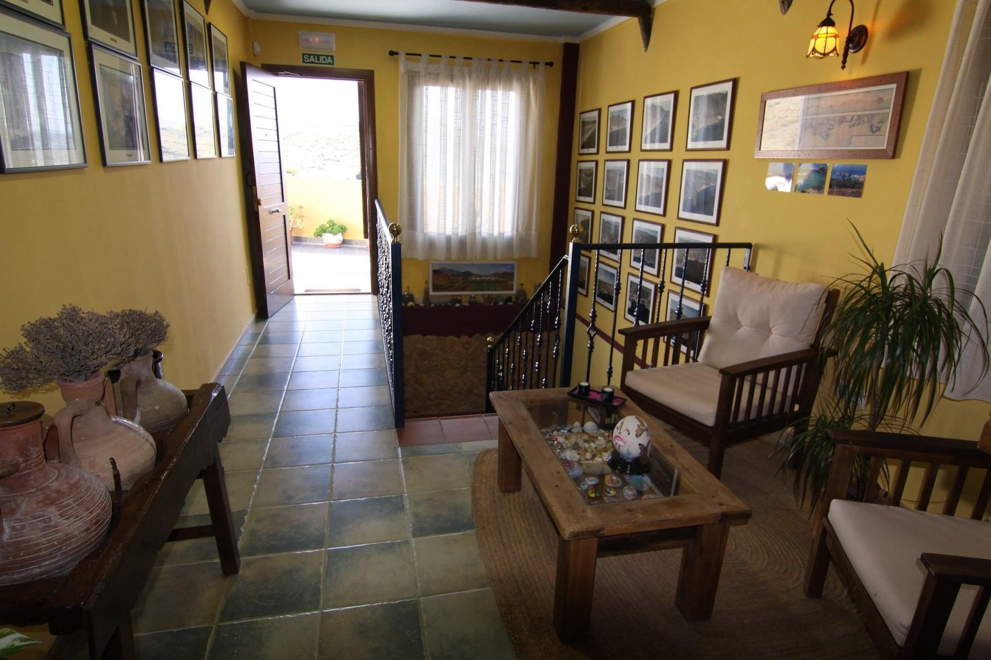 Vista Lobby Los Palmitos Hospedería Rural