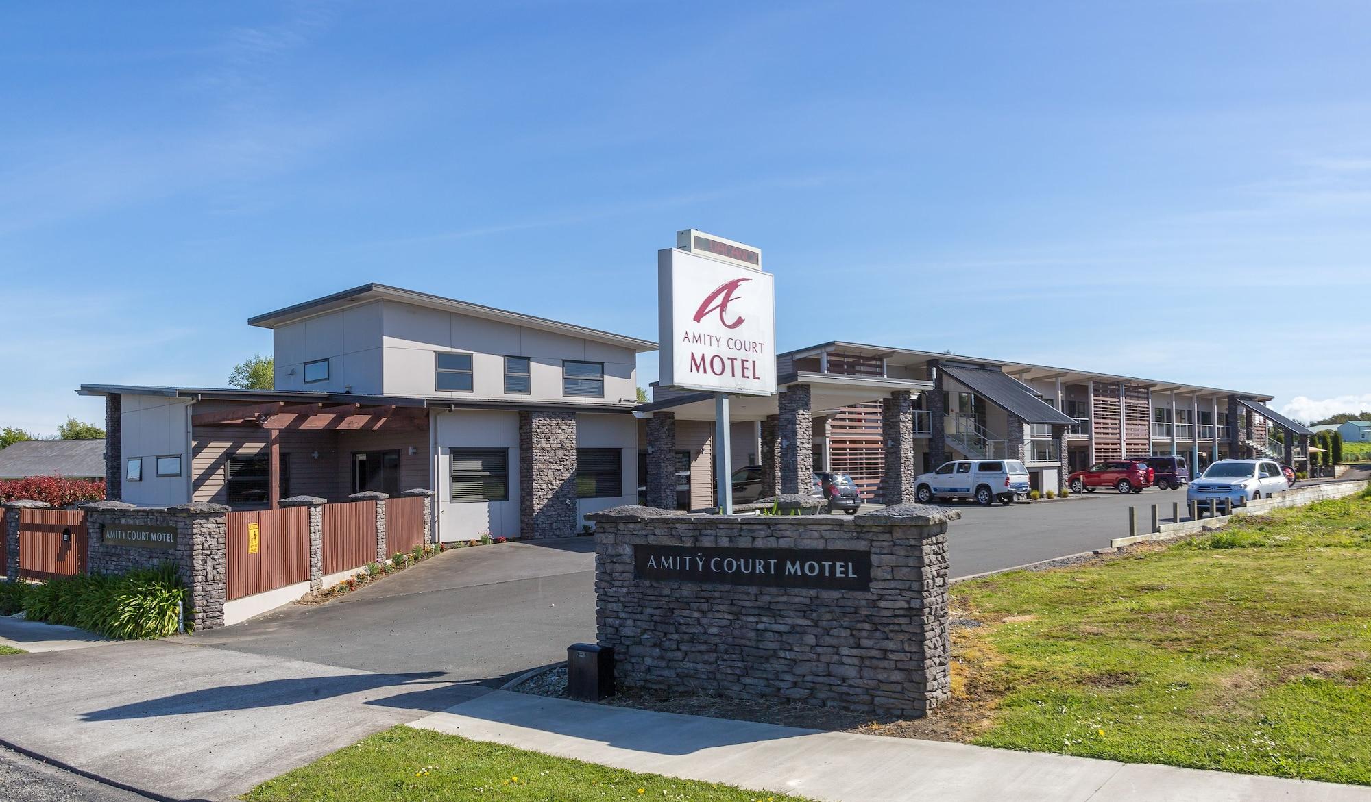 Vista Exterior Amity Court Motel