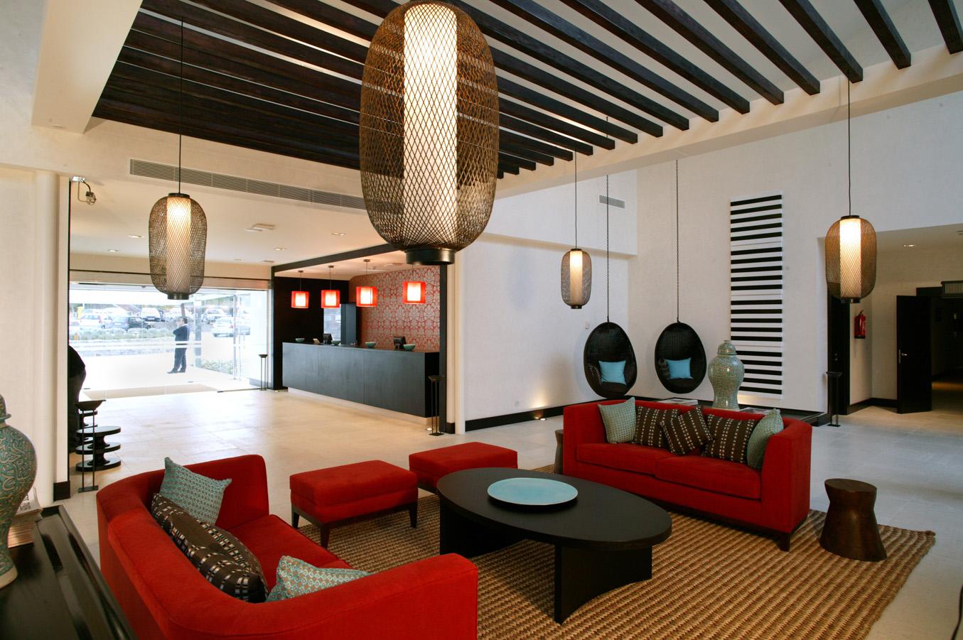 Vista Lobby Hotel Encinar de Sotogrande