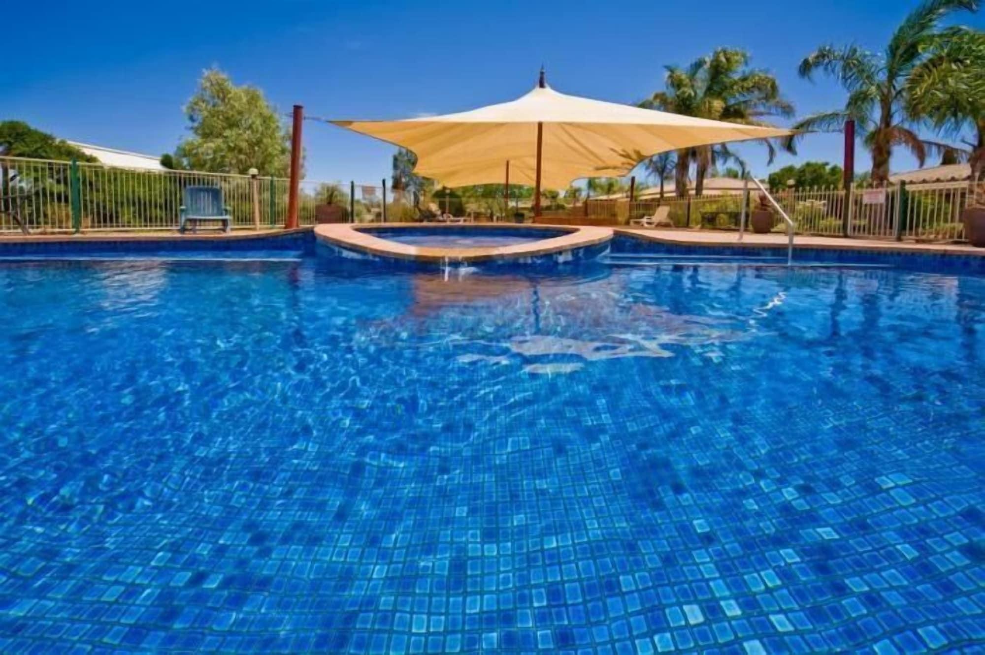 Vista Piscina Paradise Lakes Motel