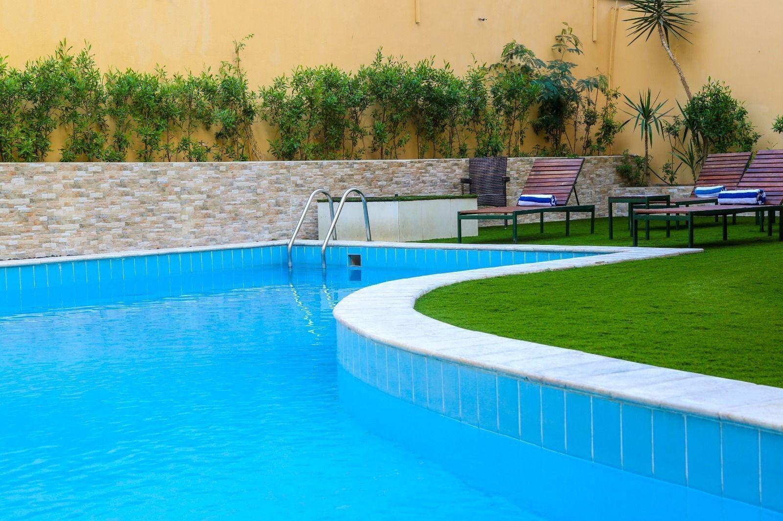 Vista Piscina Golden Lotus Red Sea