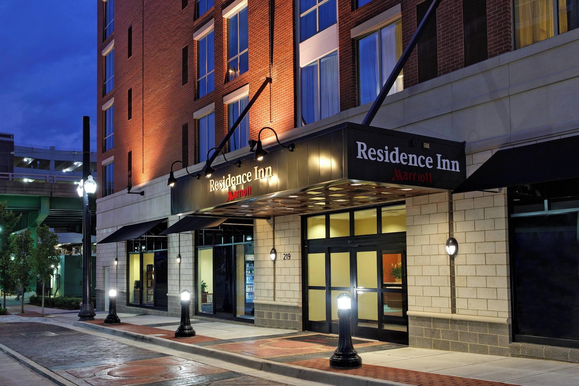 Vista Exterior Residence Inn Little Rock Downtown