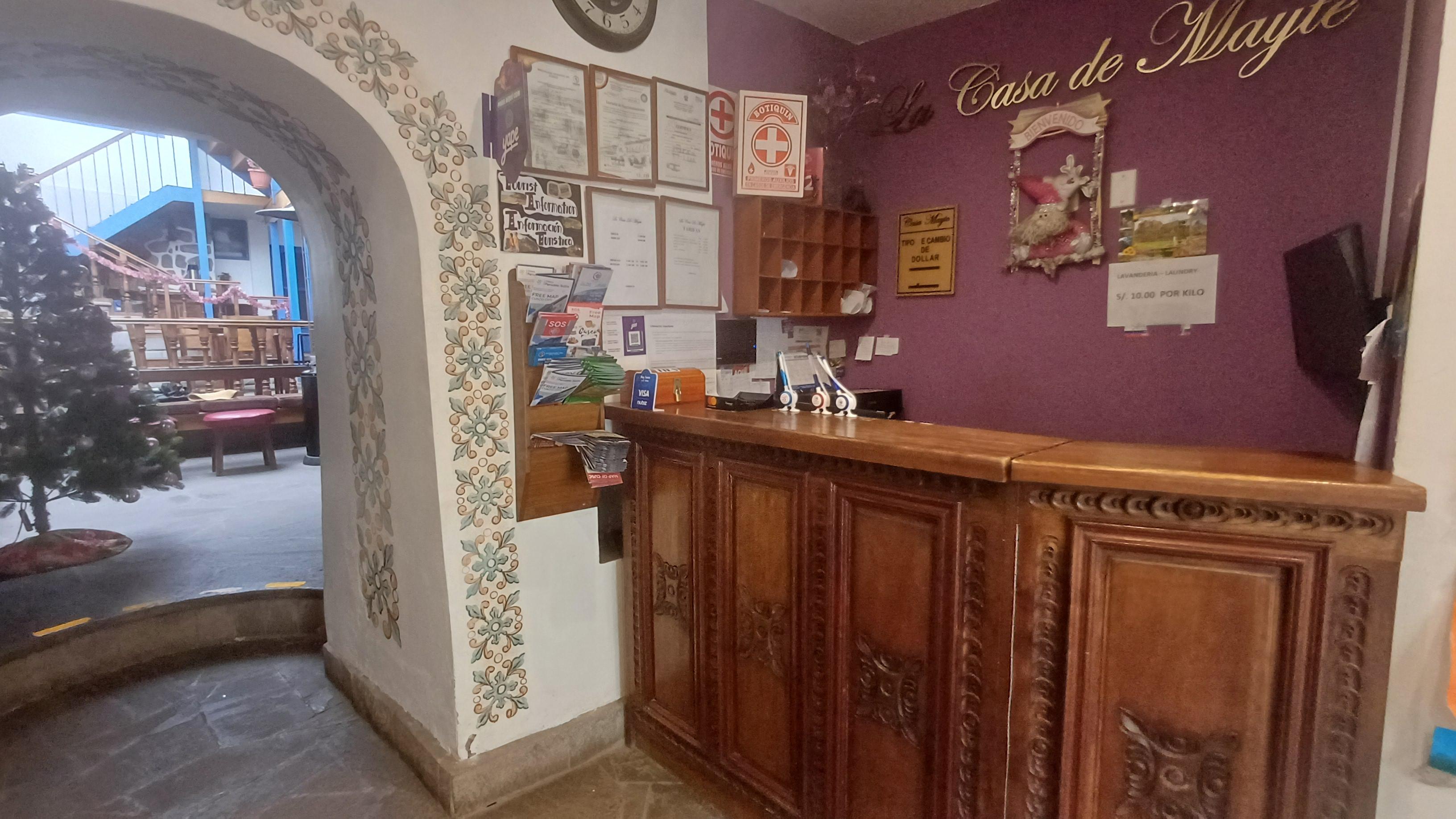 Vista Lobby La Casa de Mayte