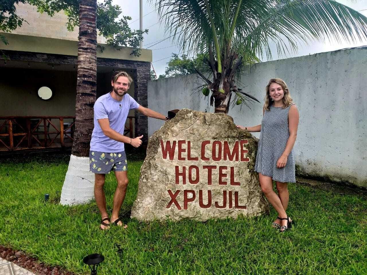 Vista Exterior Hotel Xpujil