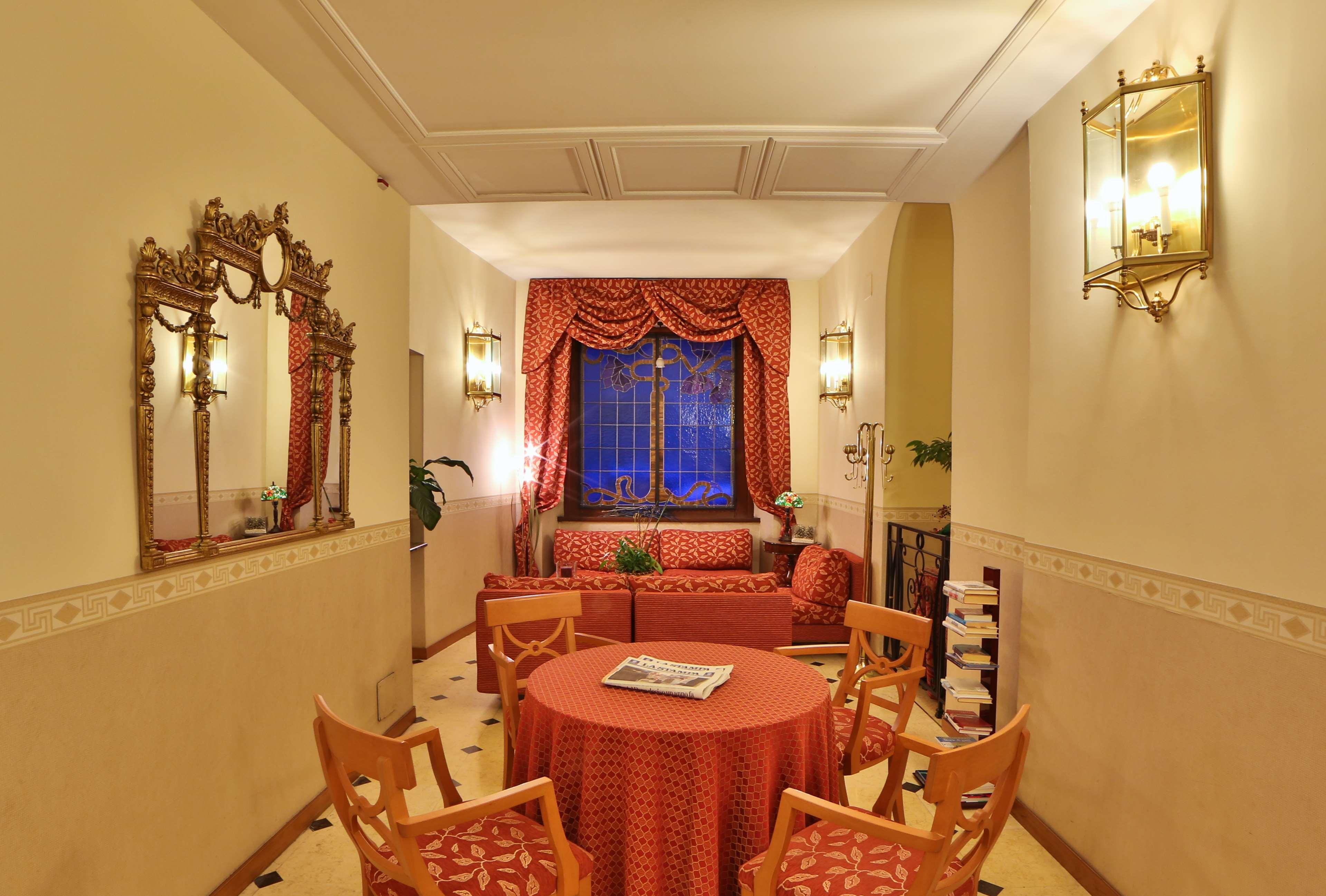 Vista Lobby Best Western Hotel Genio