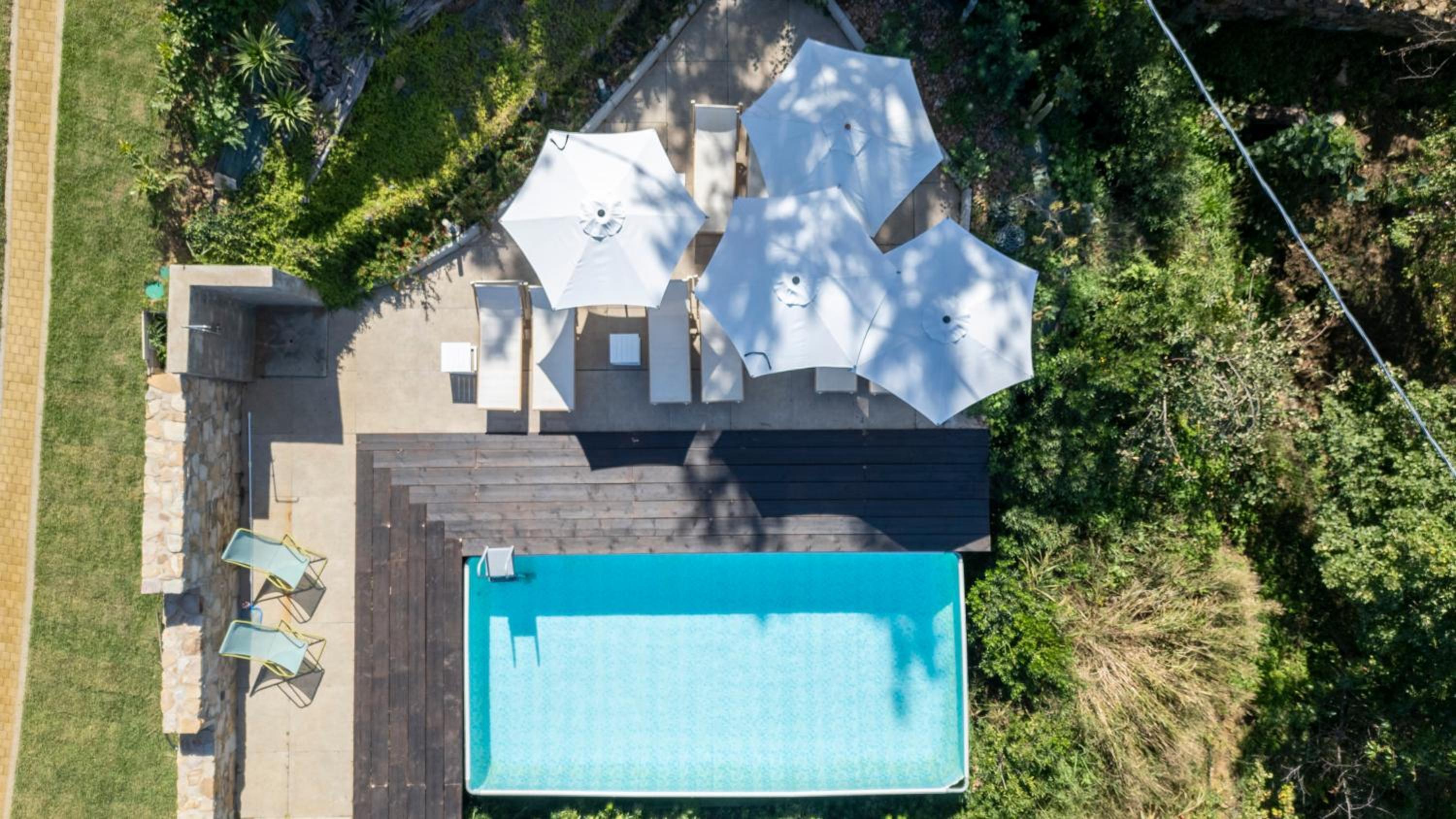 Vista Piscina B&B Le Ginestre