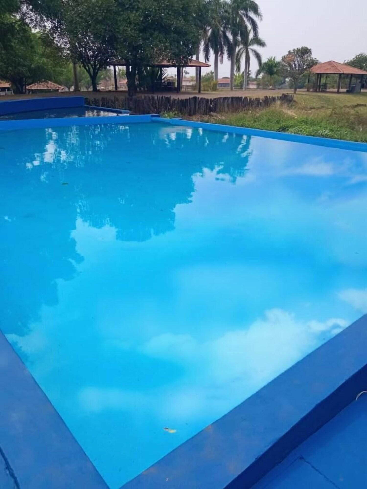 Vista Piscina Hotel fazenda Pousada da serra