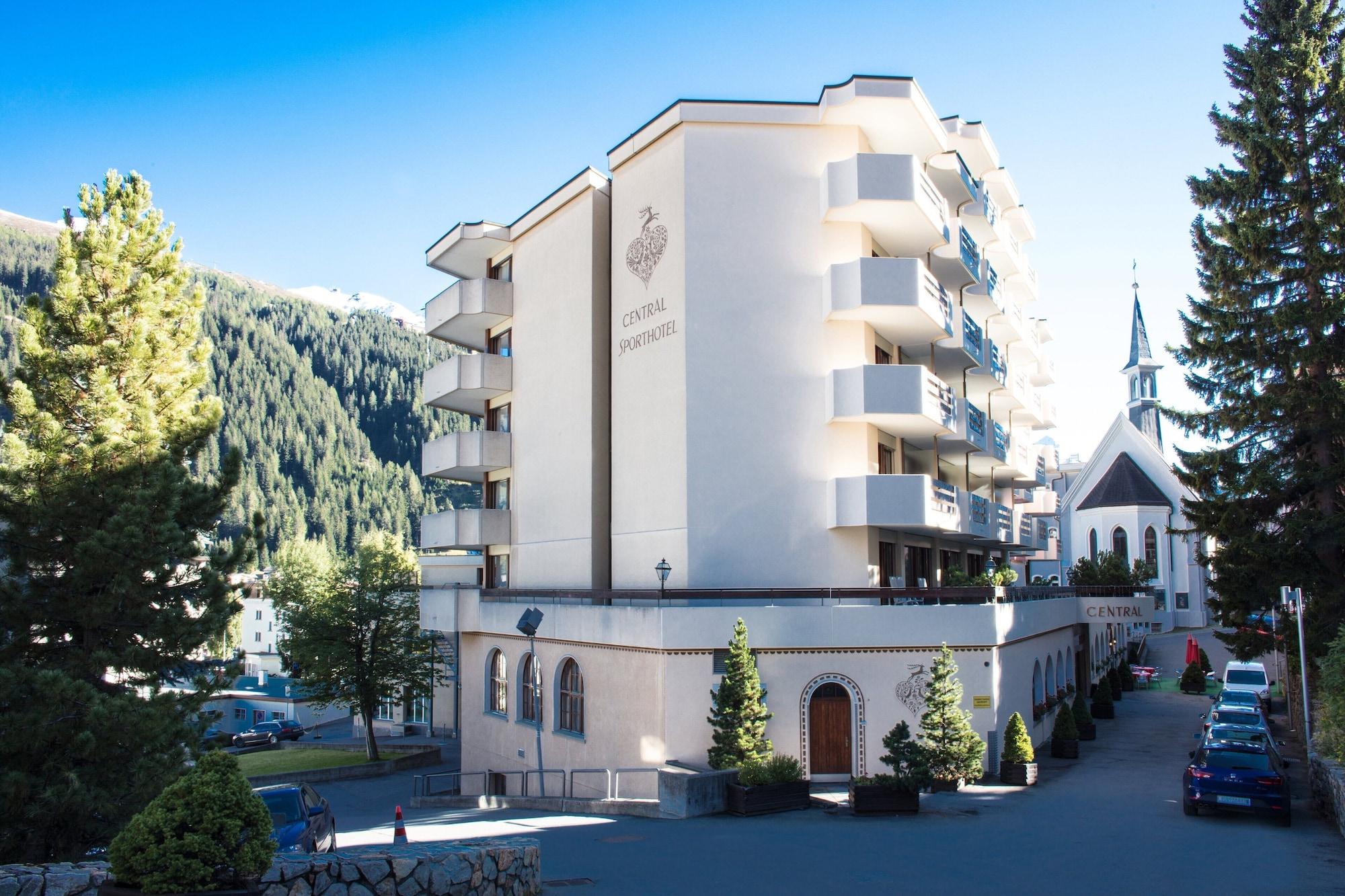 Vista Exterior Central Apartments Davos