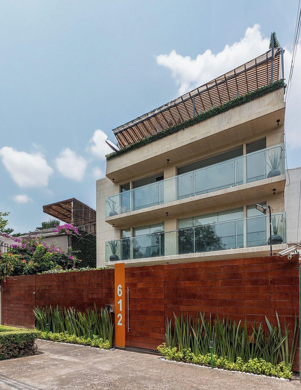 Vista Exterior Ciceron 612 Aparthotel Polanco