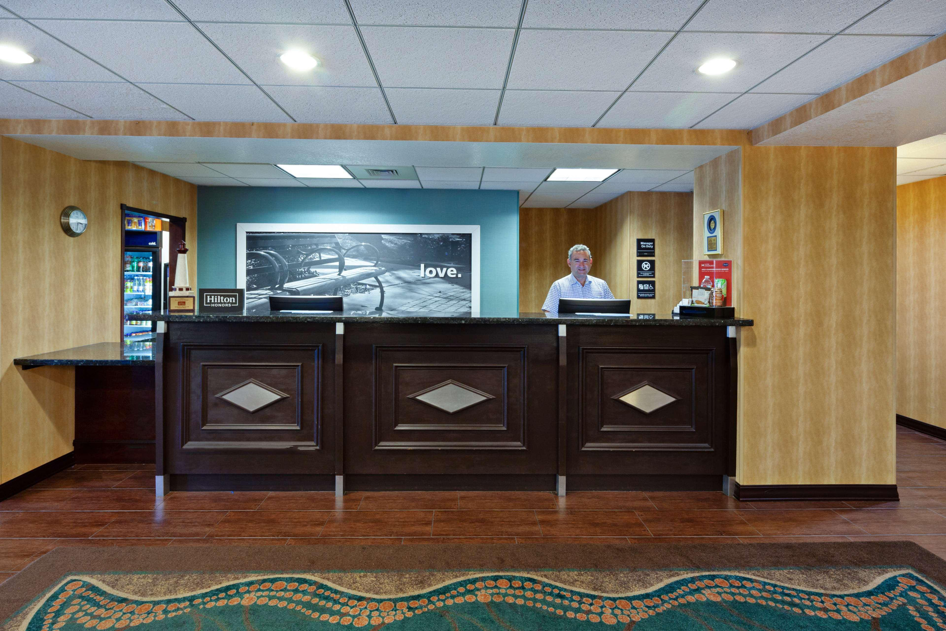 Vista Lobby Hampton Inn & Suites Agoura Hills
