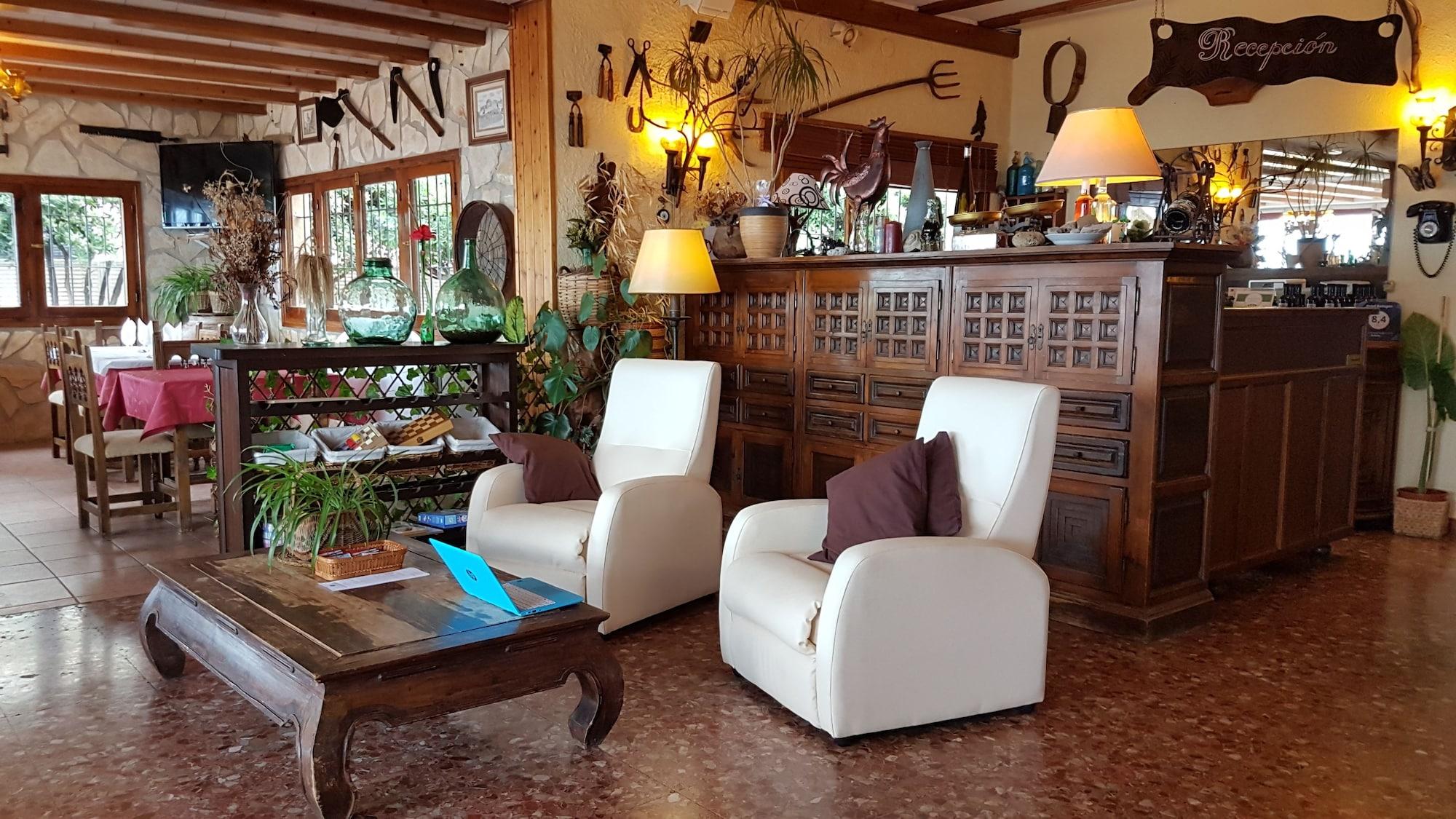 Vista Lobby Hotel Bodegón