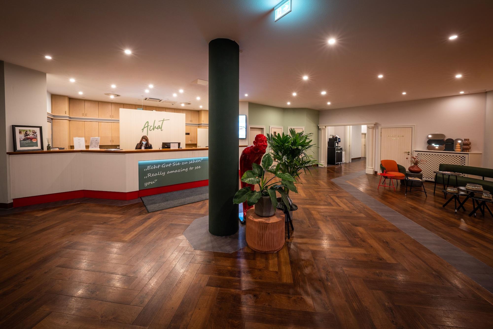Vista Lobby ACHAT Hotel Reilingen Walldorf