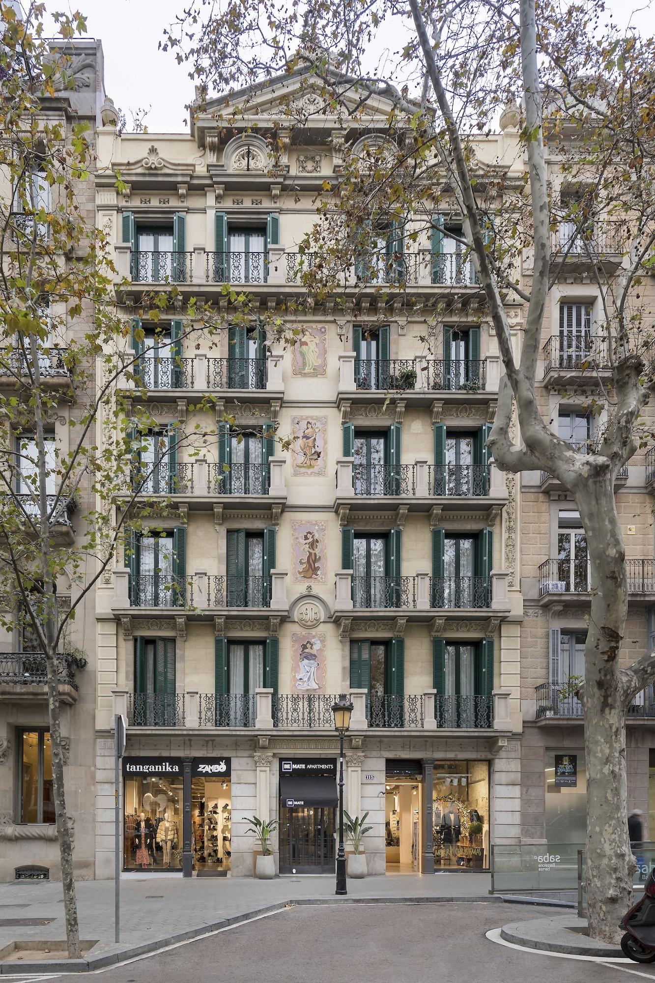 Vista Exterior Be Mate Paseo de Gracia