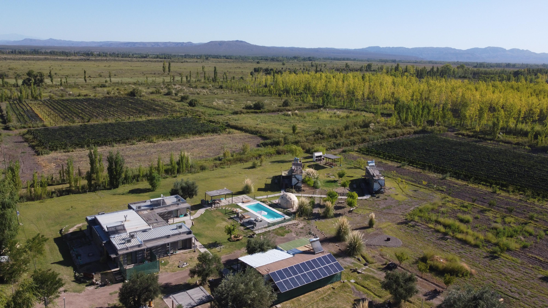 Vista aérea CASARTERO ECO POSADA