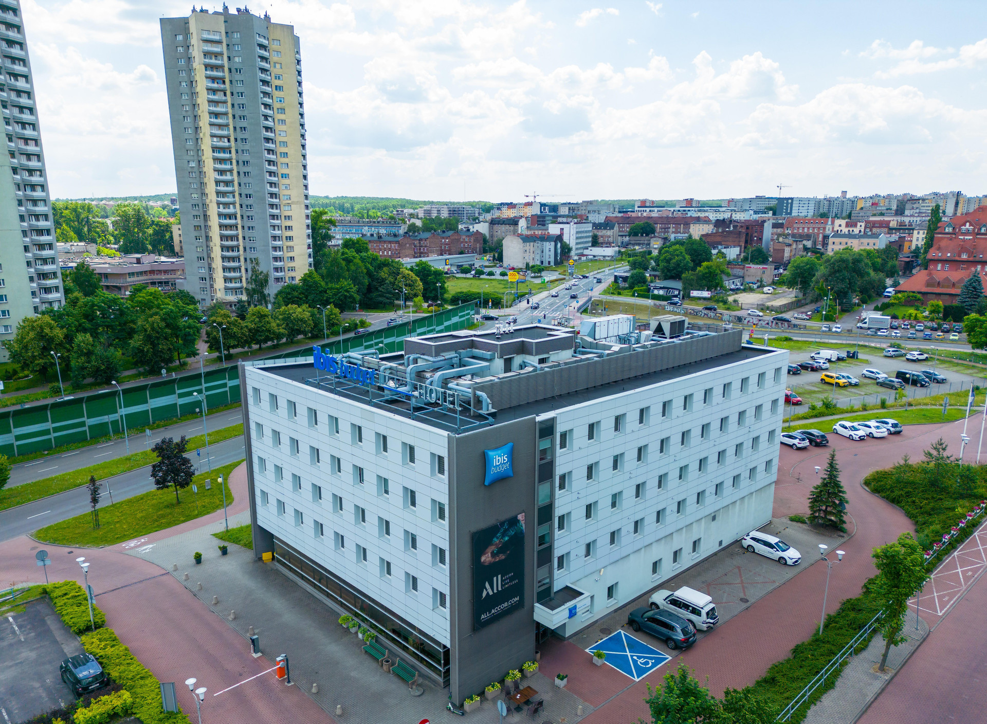 Vista Exterior ibis budget Katowice Centrum