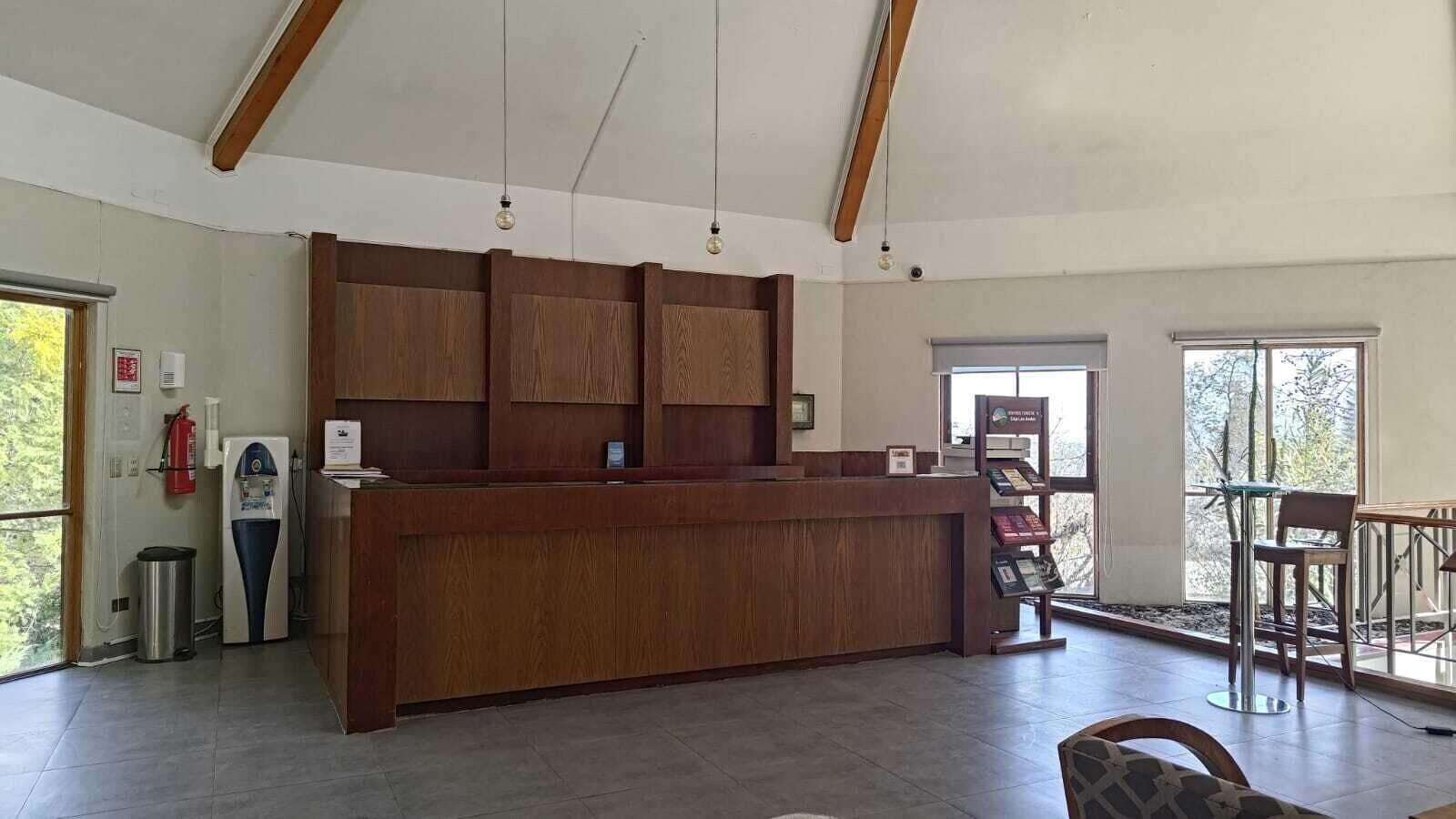 Vista Lobby Hotel y Cabañas Palomar - Caja los Andes