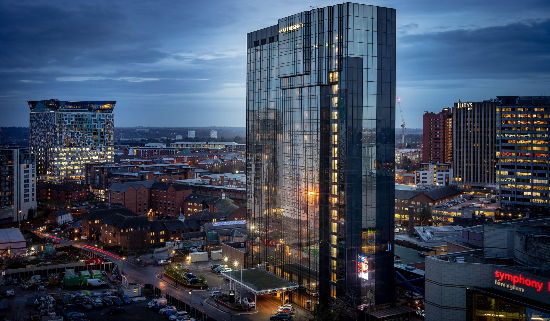 Vista Exterior Hyatt Regency Birmingham