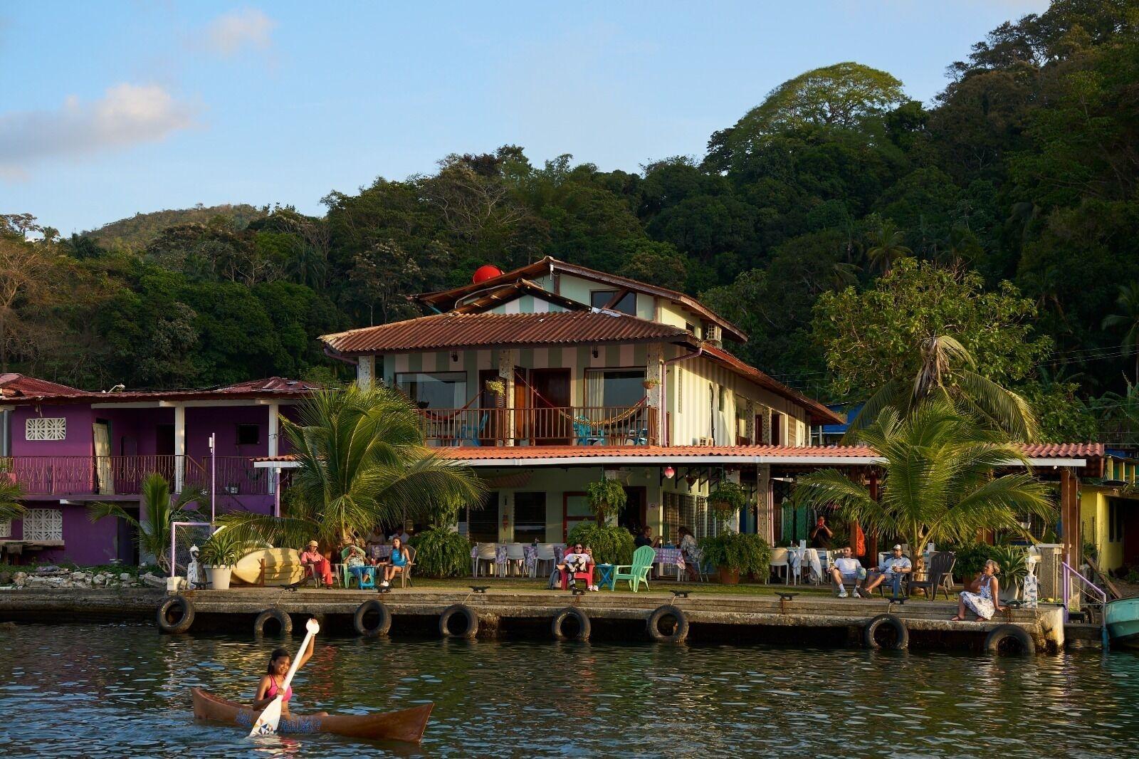 Vista Exterior Casa Congo - Rayo Verde - Restaurante