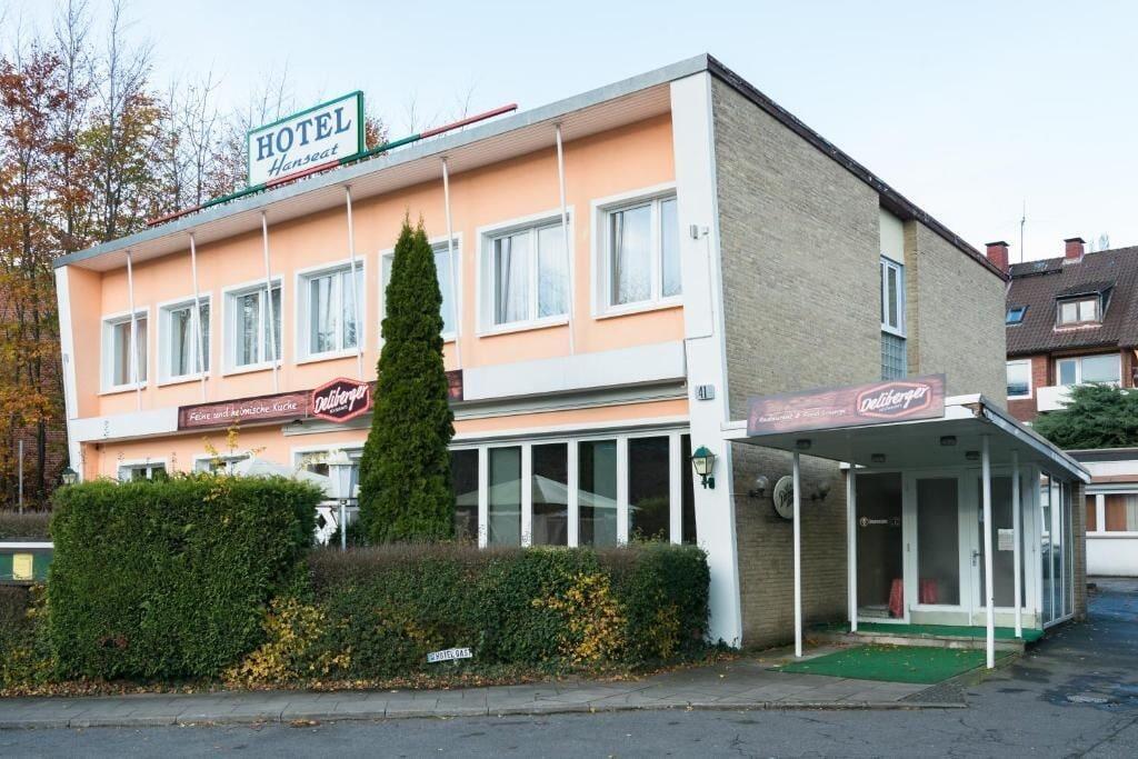 Vista Exterior Hotel Hanseat Hamburg