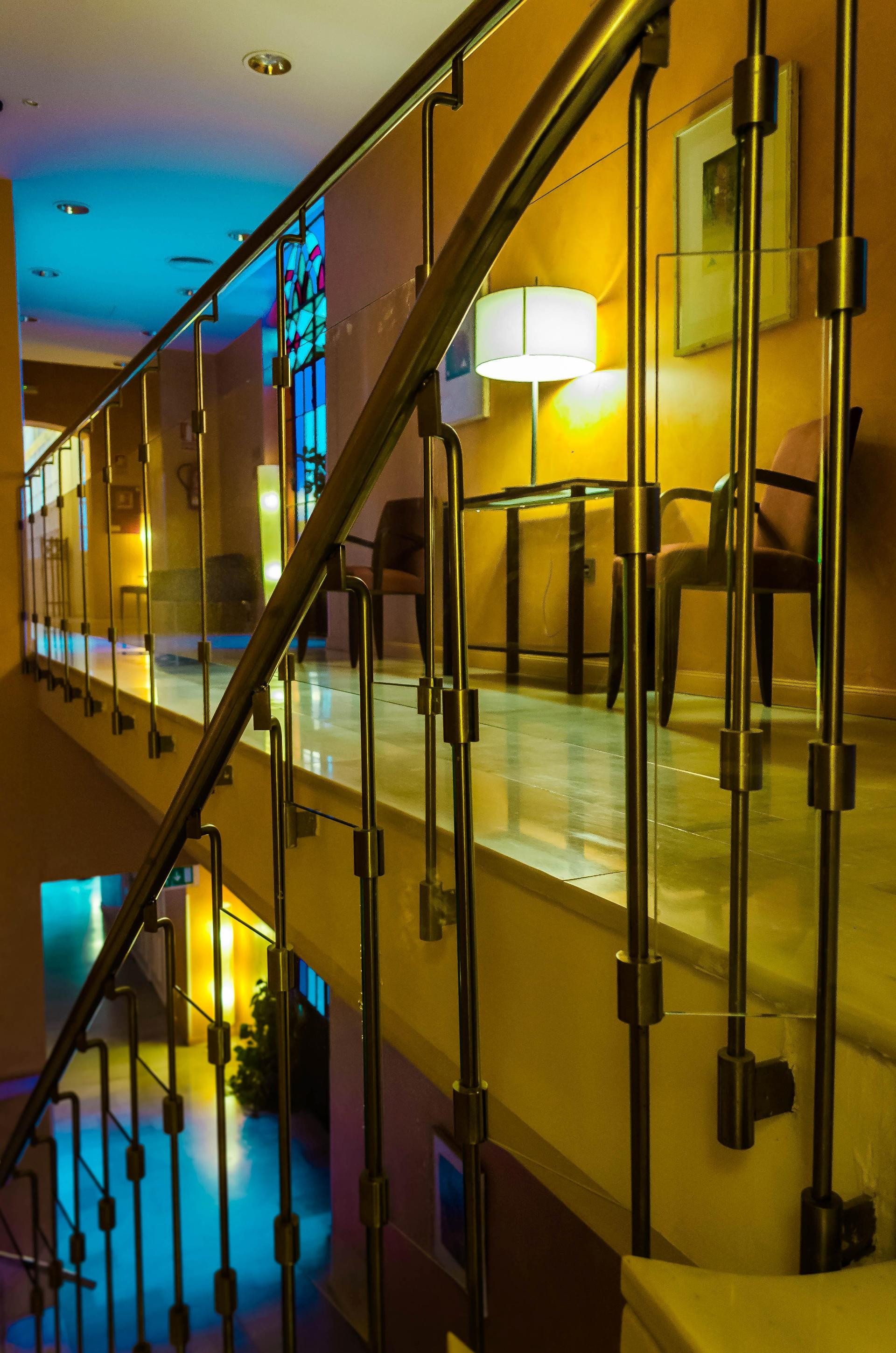 Vista Lobby Hospederia Mirador de Llerena