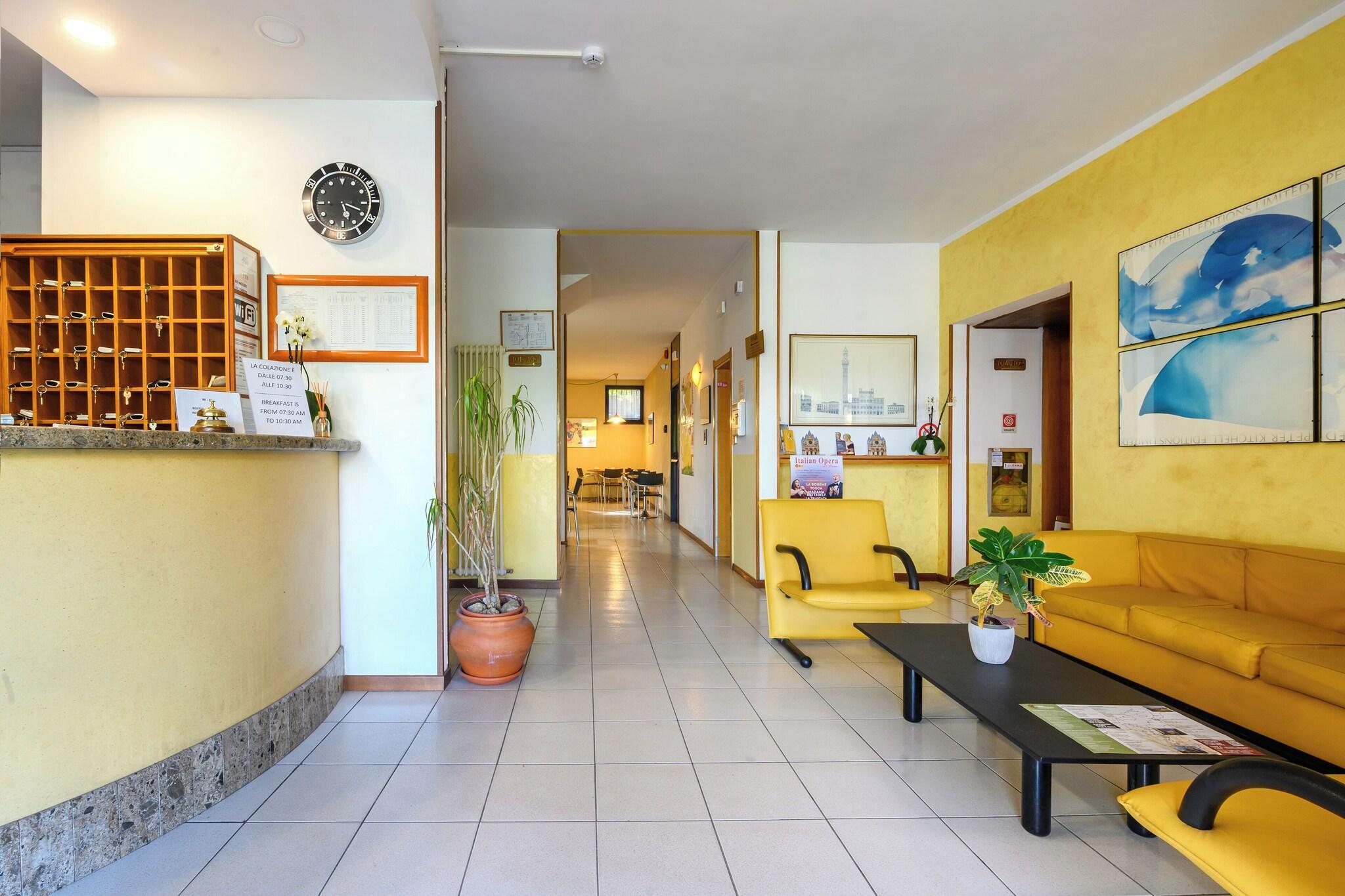 Vista Lobby Hotel Anna Siena Nord