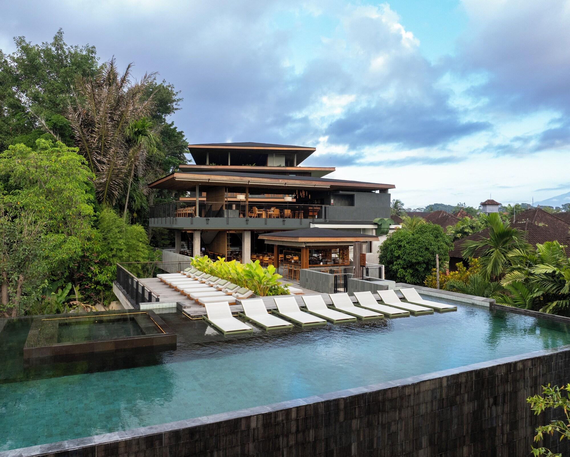 Vista Piscina Alaya Suites Ubud