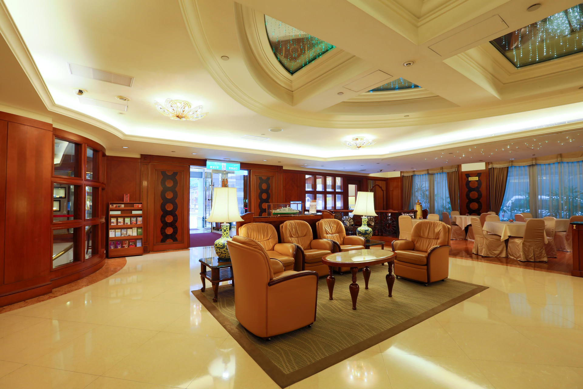 Vista Lobby Evergreen Laurel Hotel Taipei